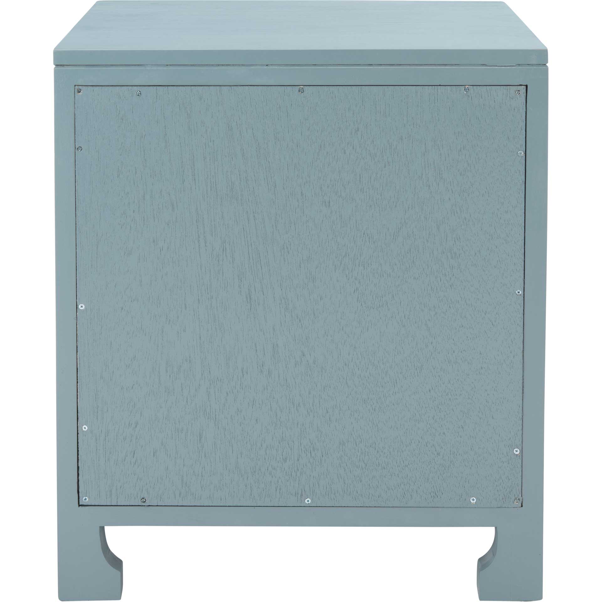 Daphne 1 Drawer 1 Door Nightstand Blue Gray/Natural - Image 4