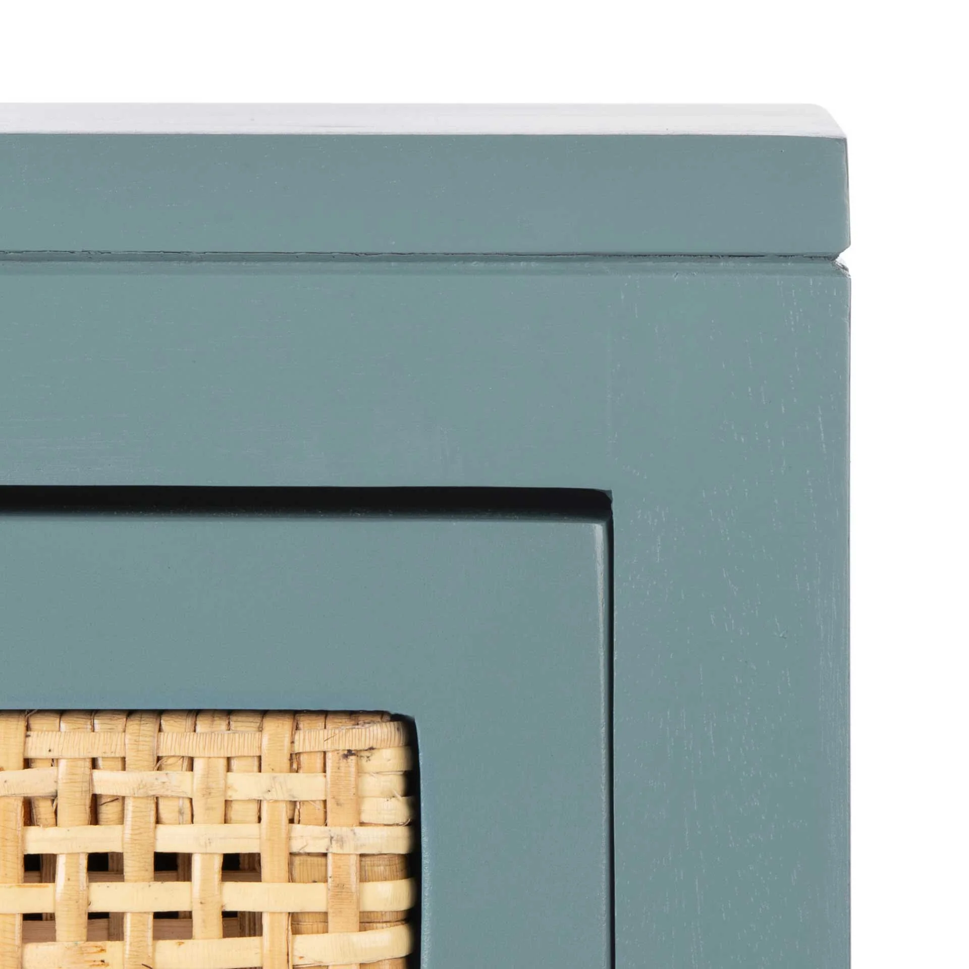 Daphne 1 Drawer 1 Door Nightstand Blue Gray/Natural - Image 5