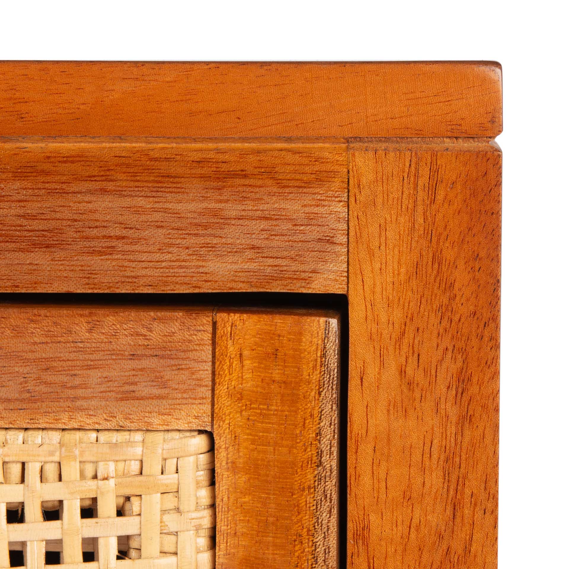 Daphne 1 Drawer 1 Door Nightstand Natural - Image 5