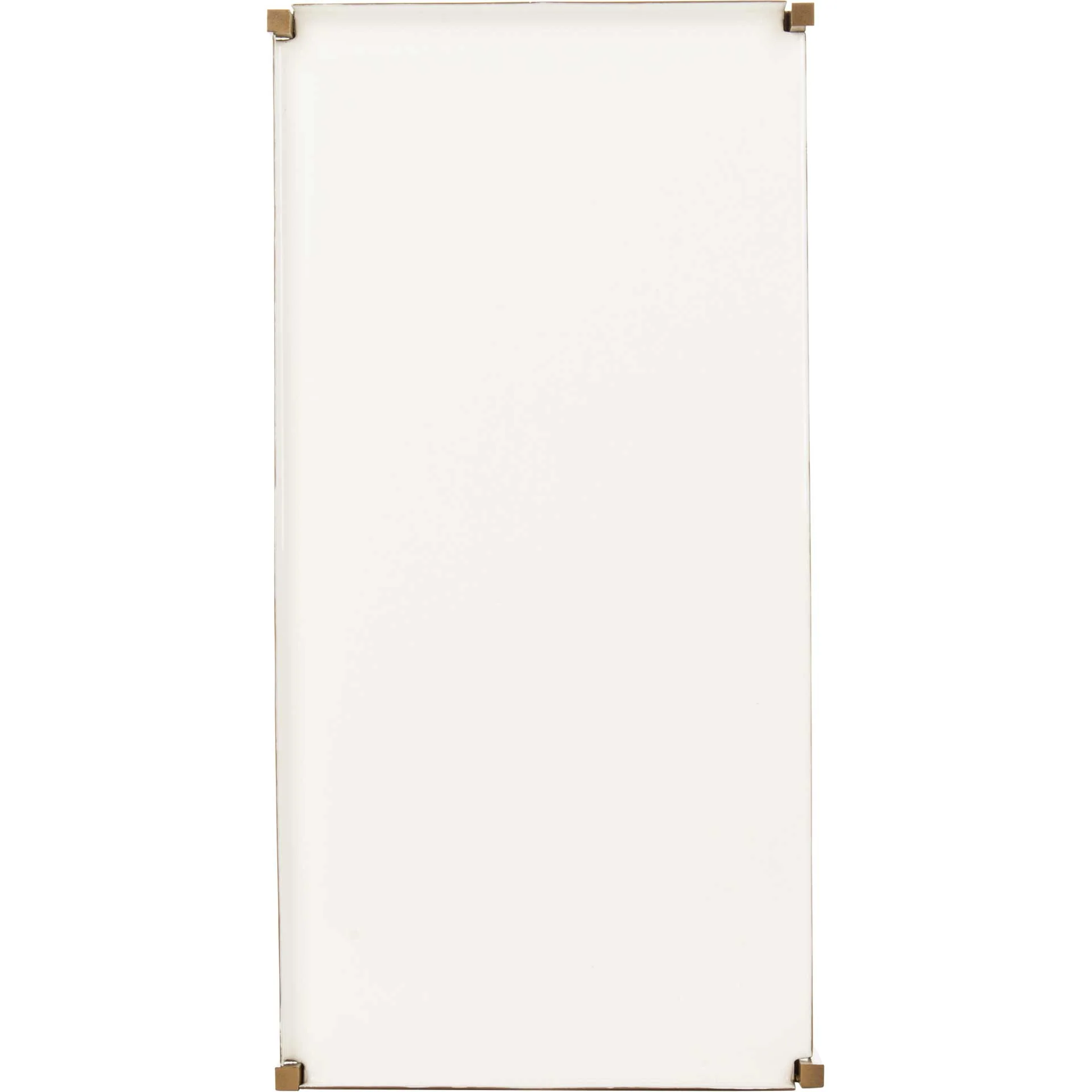 Darby 4 Tier Etagere White/Brass - Image 6