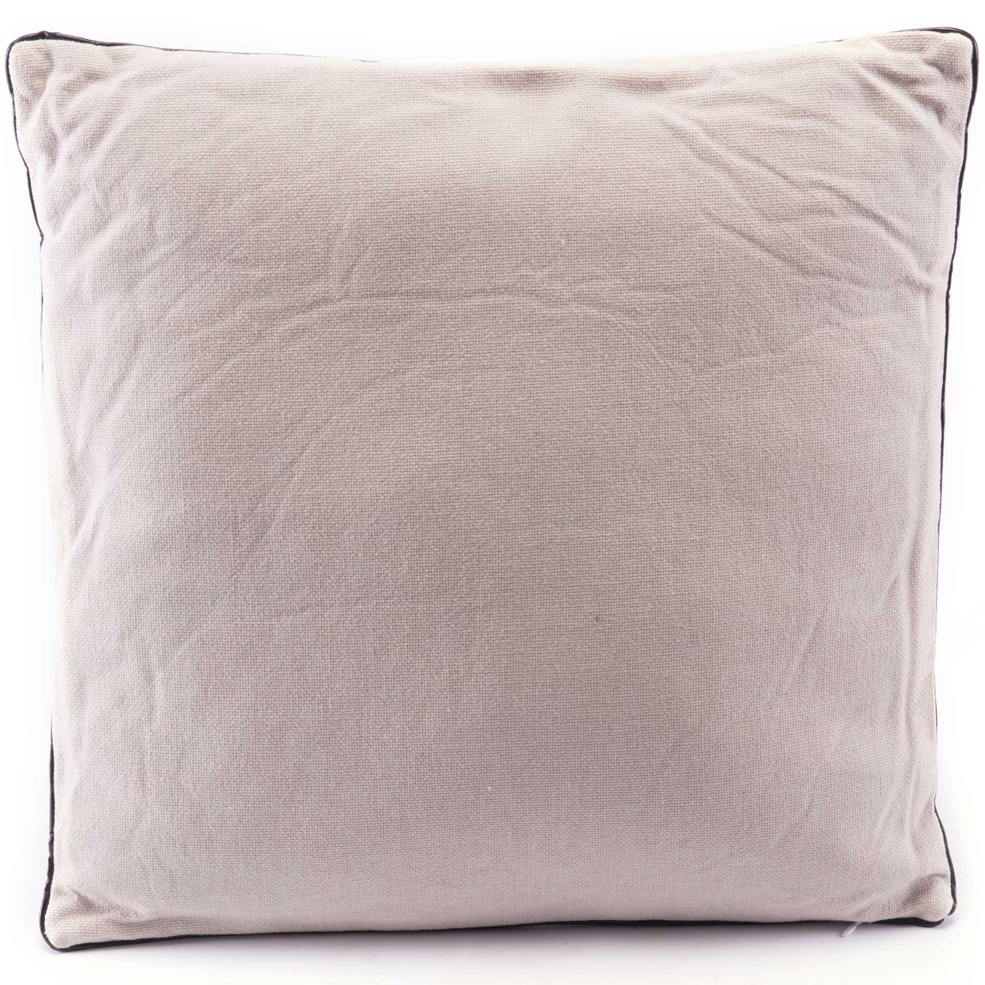 Dark Jungle Pillow Black/Beige - Image 3
