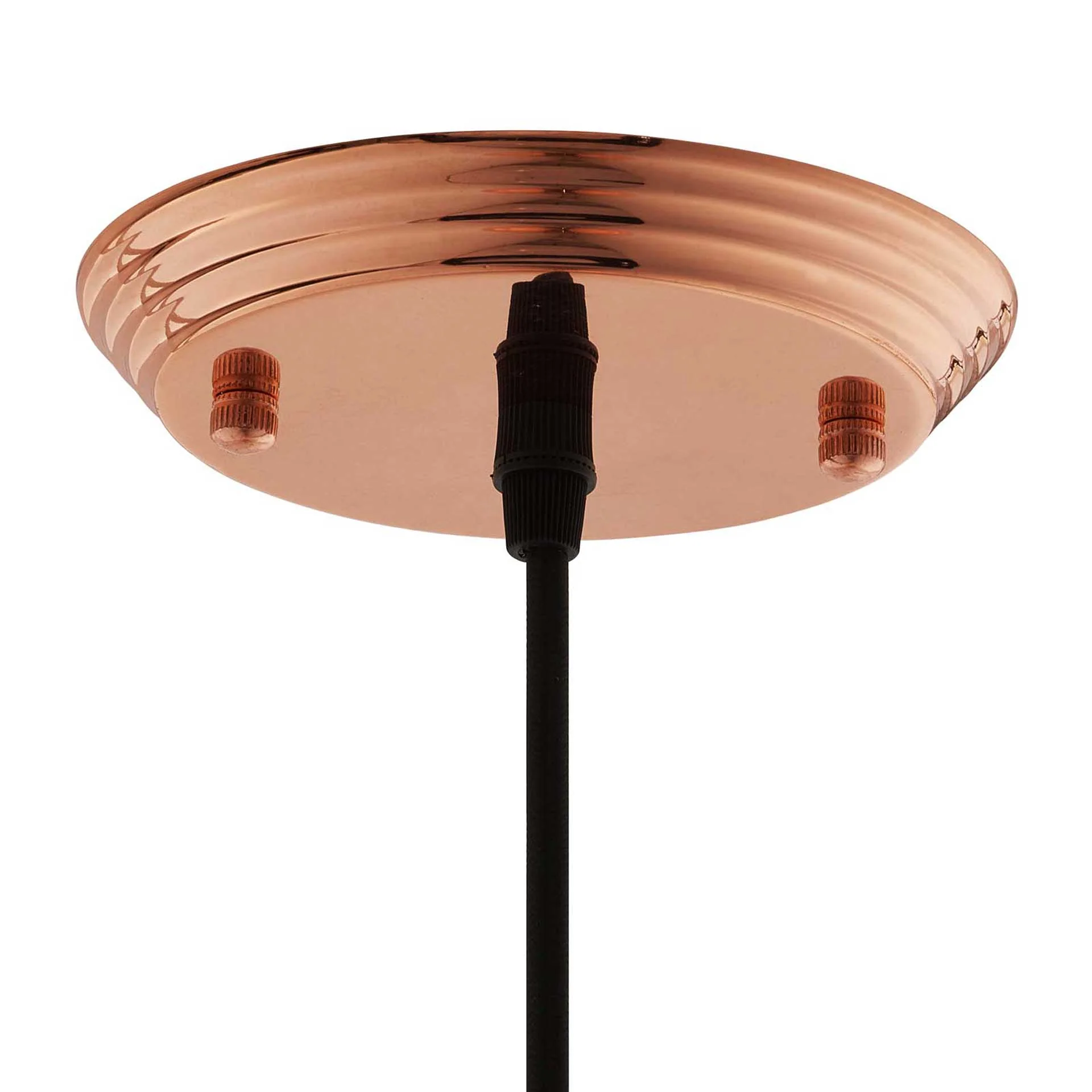Darwin Bell-Shaped Pendant Light Rose Gold - Image 4