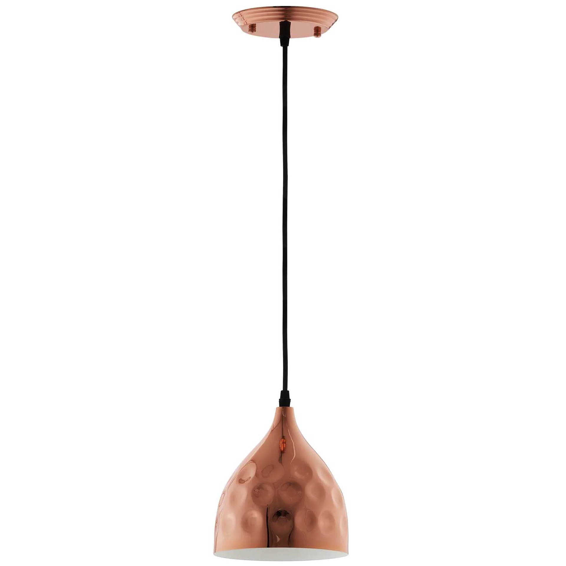 Darwin Bell-Shaped Pendant Light Rose Gold - Image 6