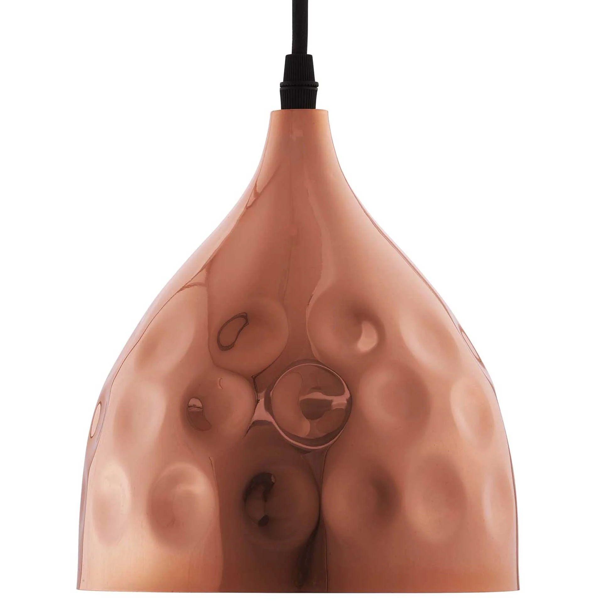 Darwin Bell-Shaped Pendant Light Rose Gold - Image 7