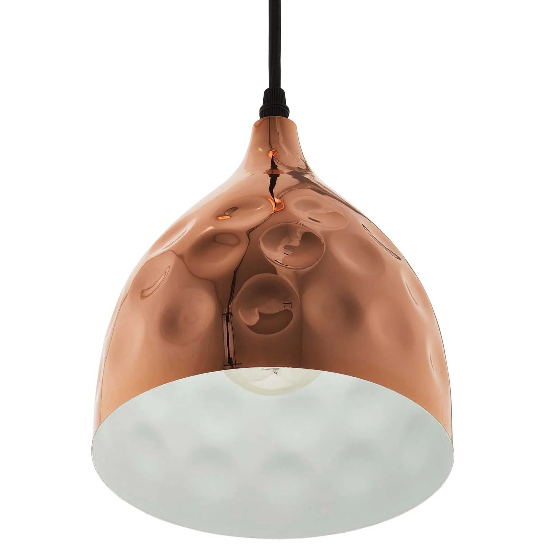 Darwin Bell-Shaped Pendant Light Rose Gold - Image 8