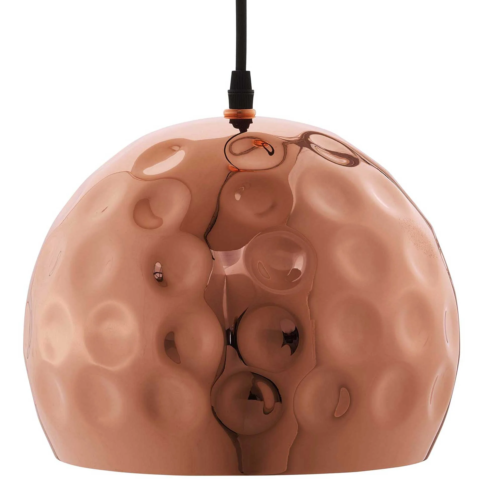 Darwin Half-Sphere Pendant Light Rose Gold - Image 6