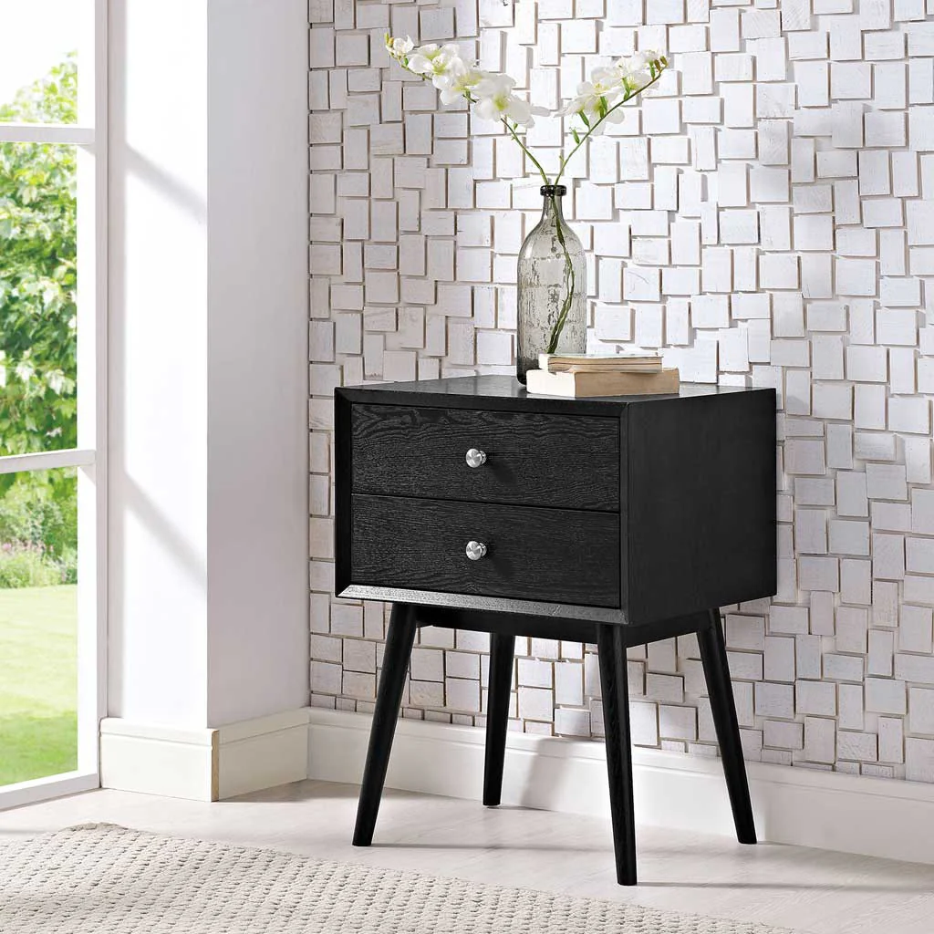 Davis Nightstand Black - Image 4