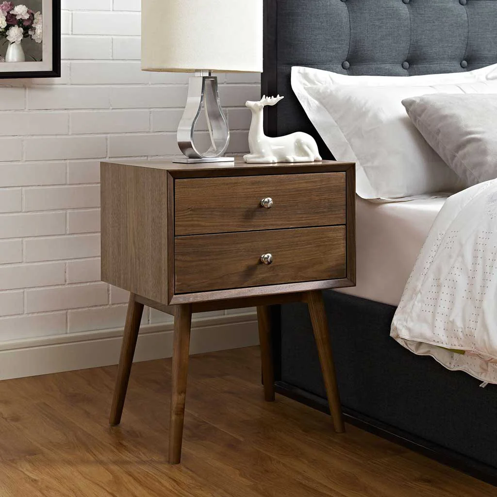 Davis Nightstand Walnut - Image 4