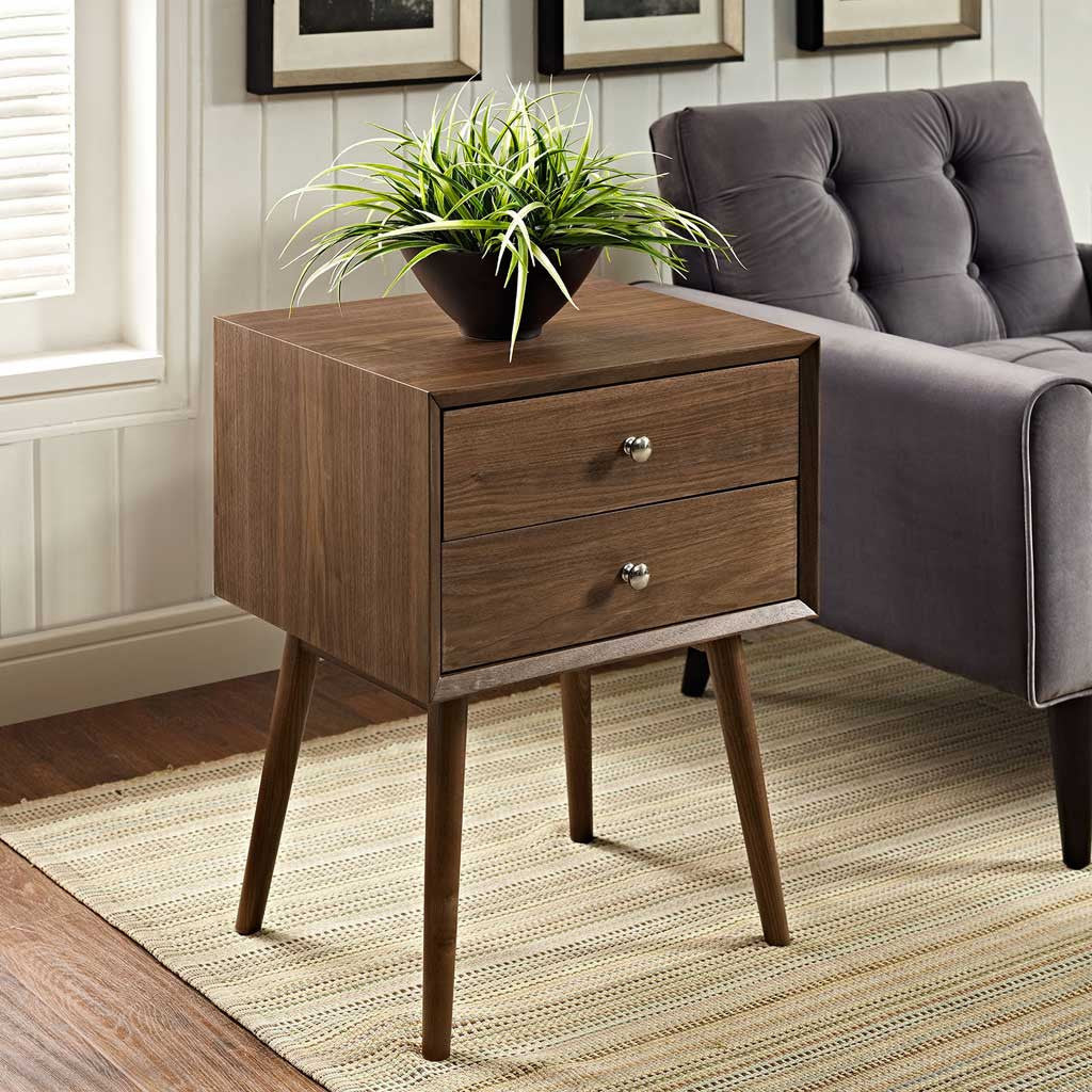 Davis Nightstand Walnut - Image 5