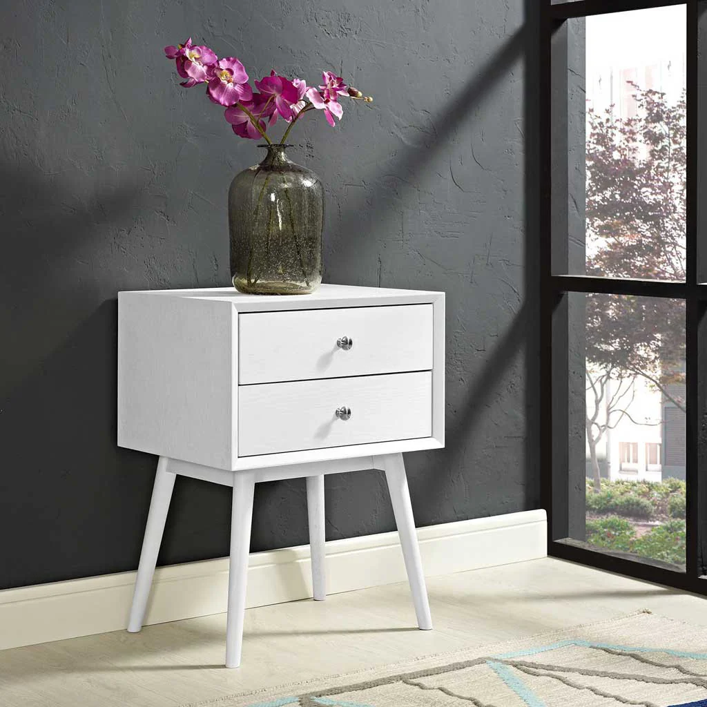 Davis Nightstand White - Image 4