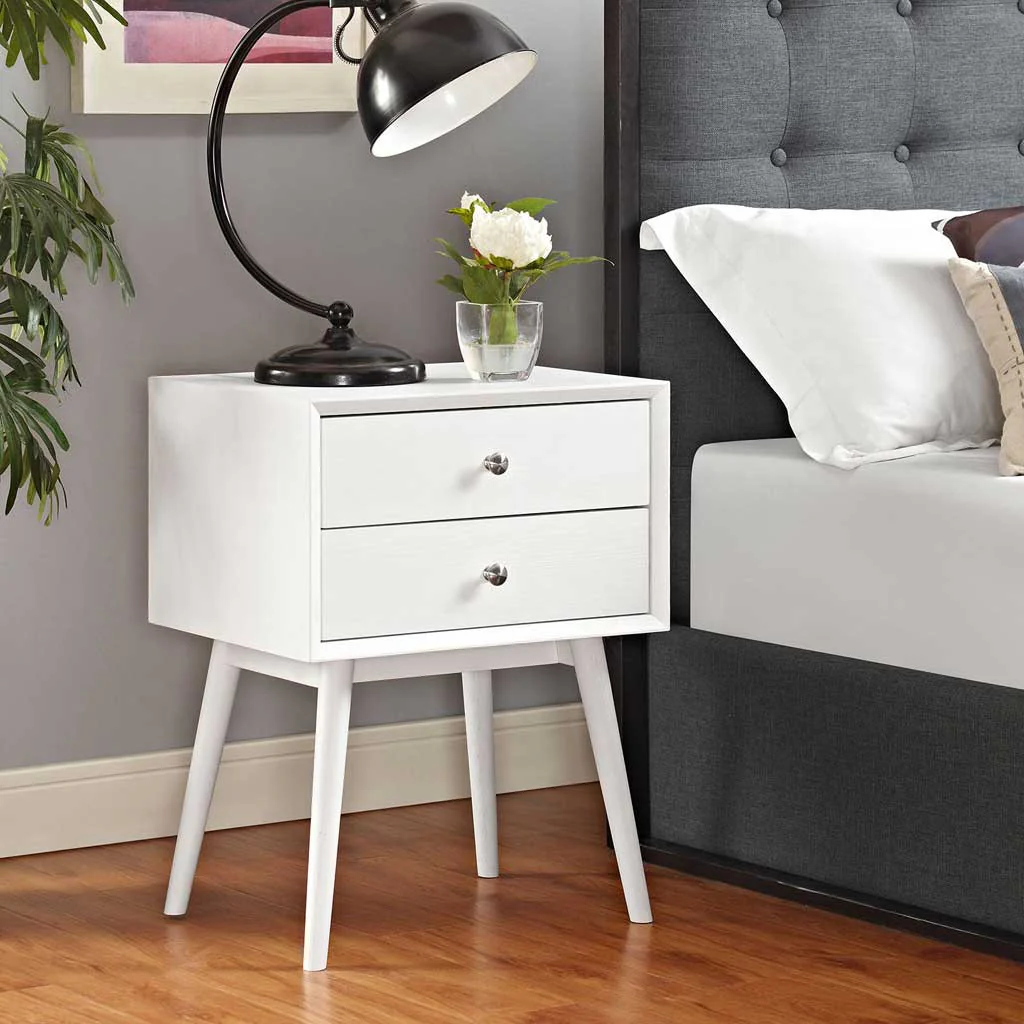 Davis Nightstand White - Image 5