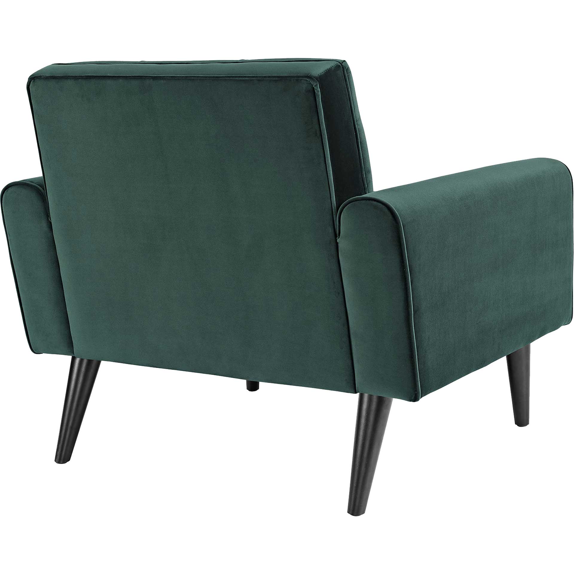 Davis Velvet Armchair Emerald Green - Image 3