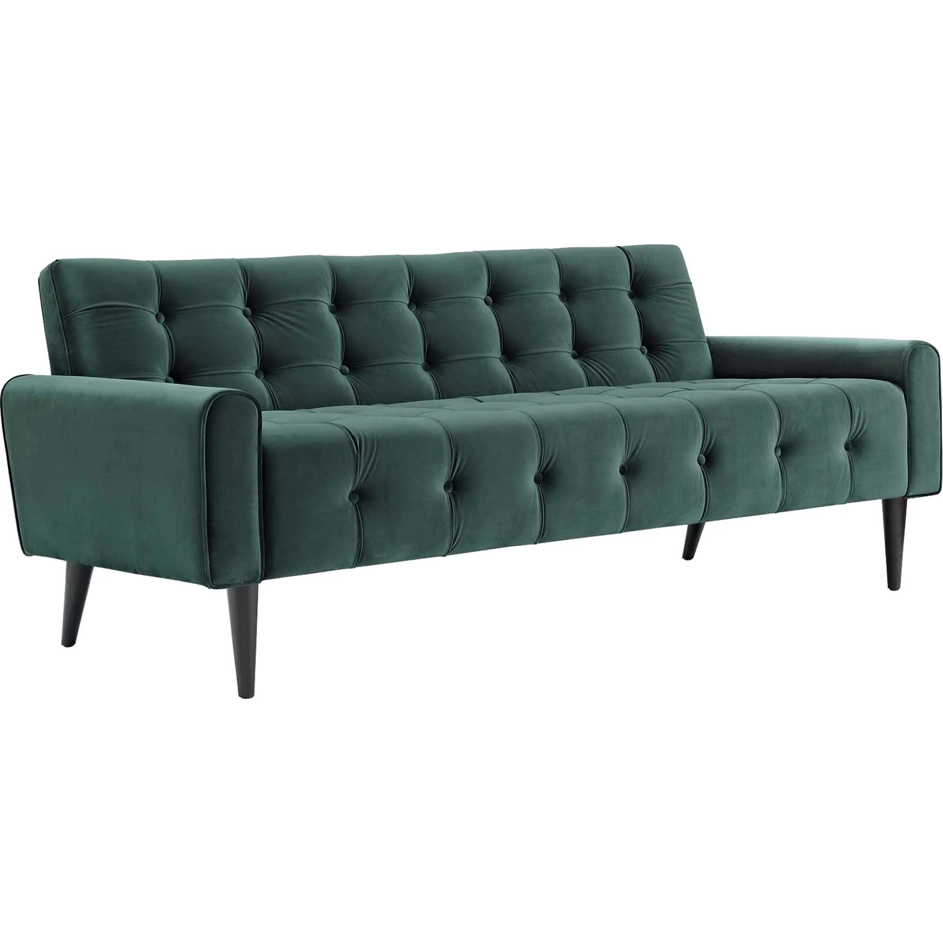 Davis Velvet Sofa Emerald Green - Image 2