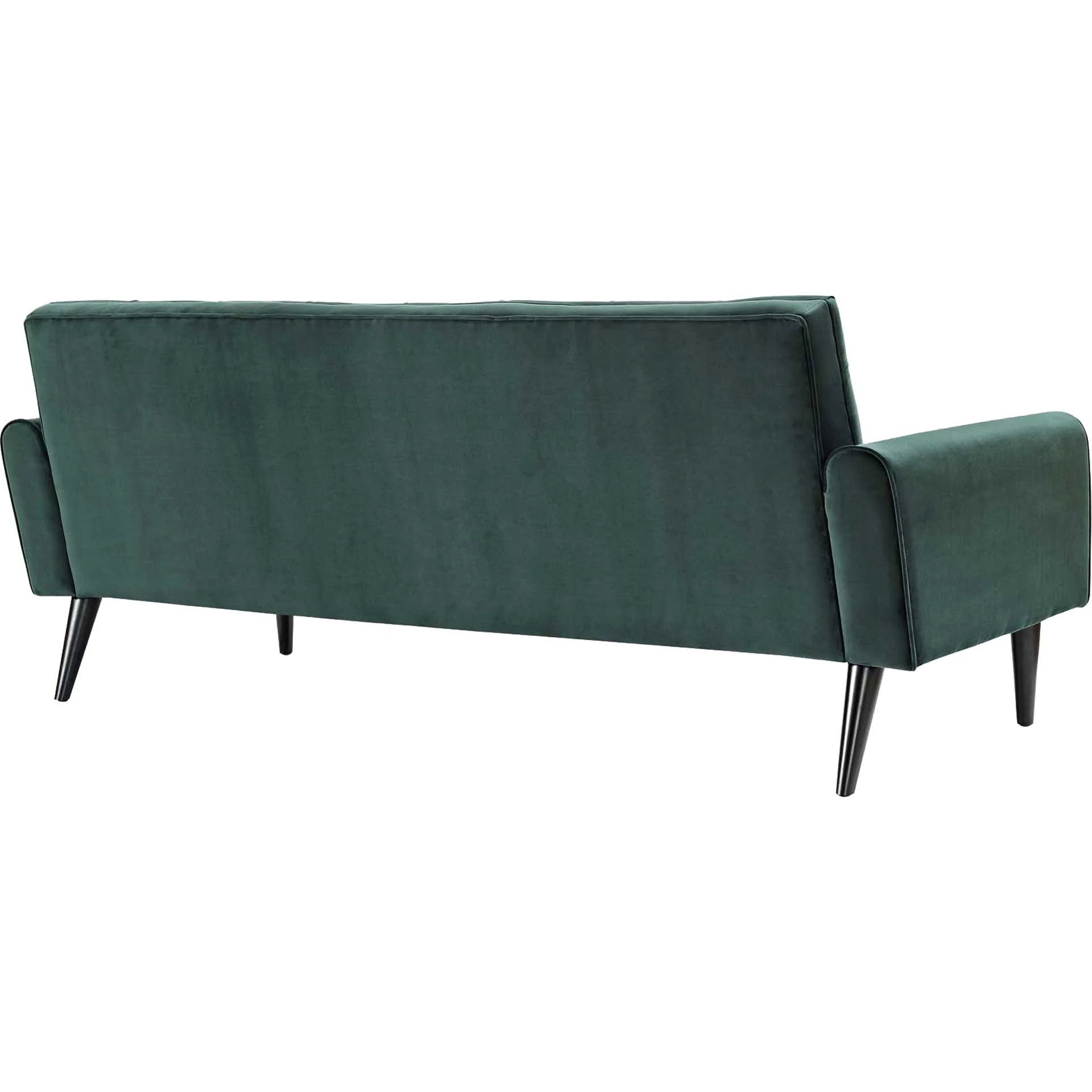 Davis Velvet Sofa Emerald Green - Image 3