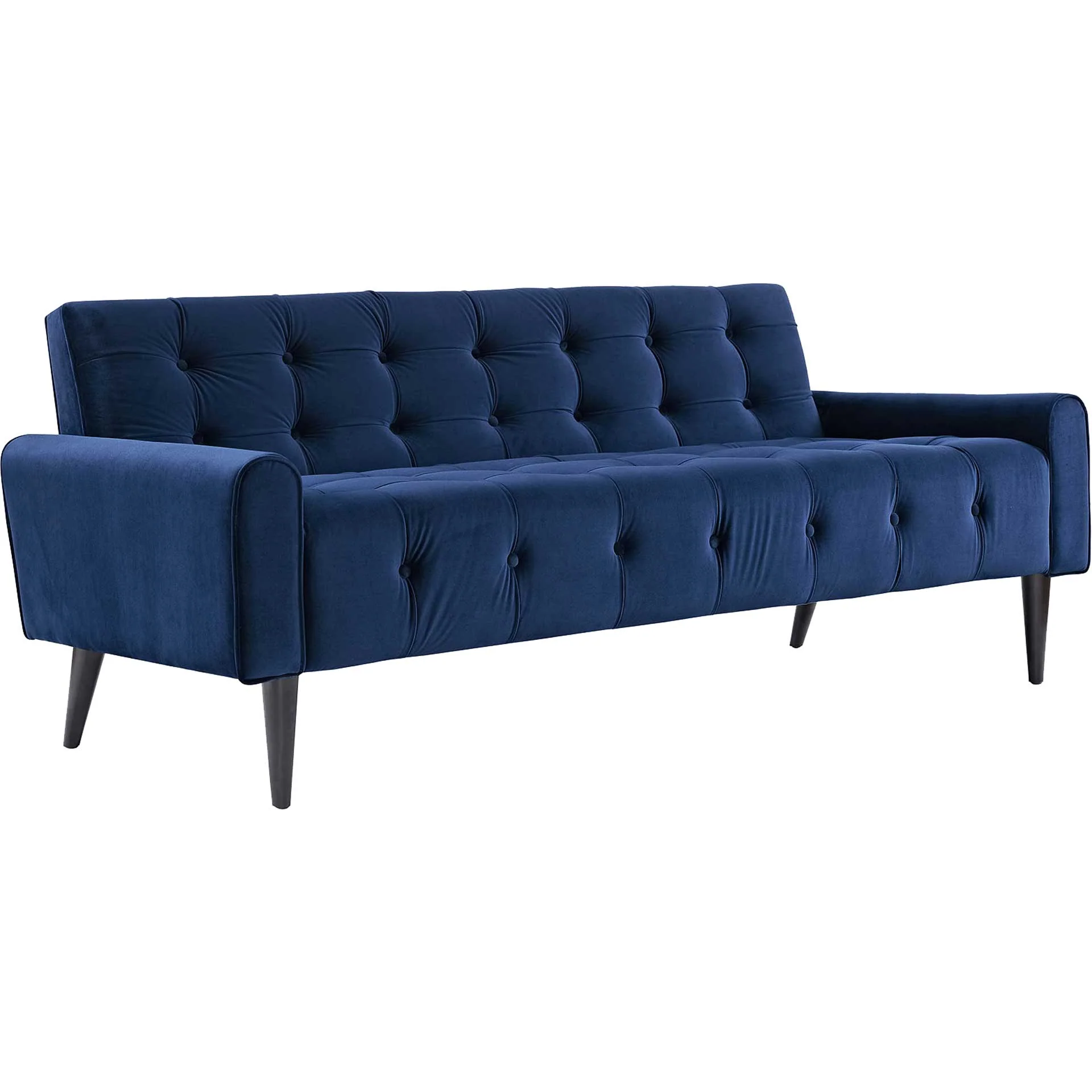 Davis Velvet Sofa Navy - Image 2
