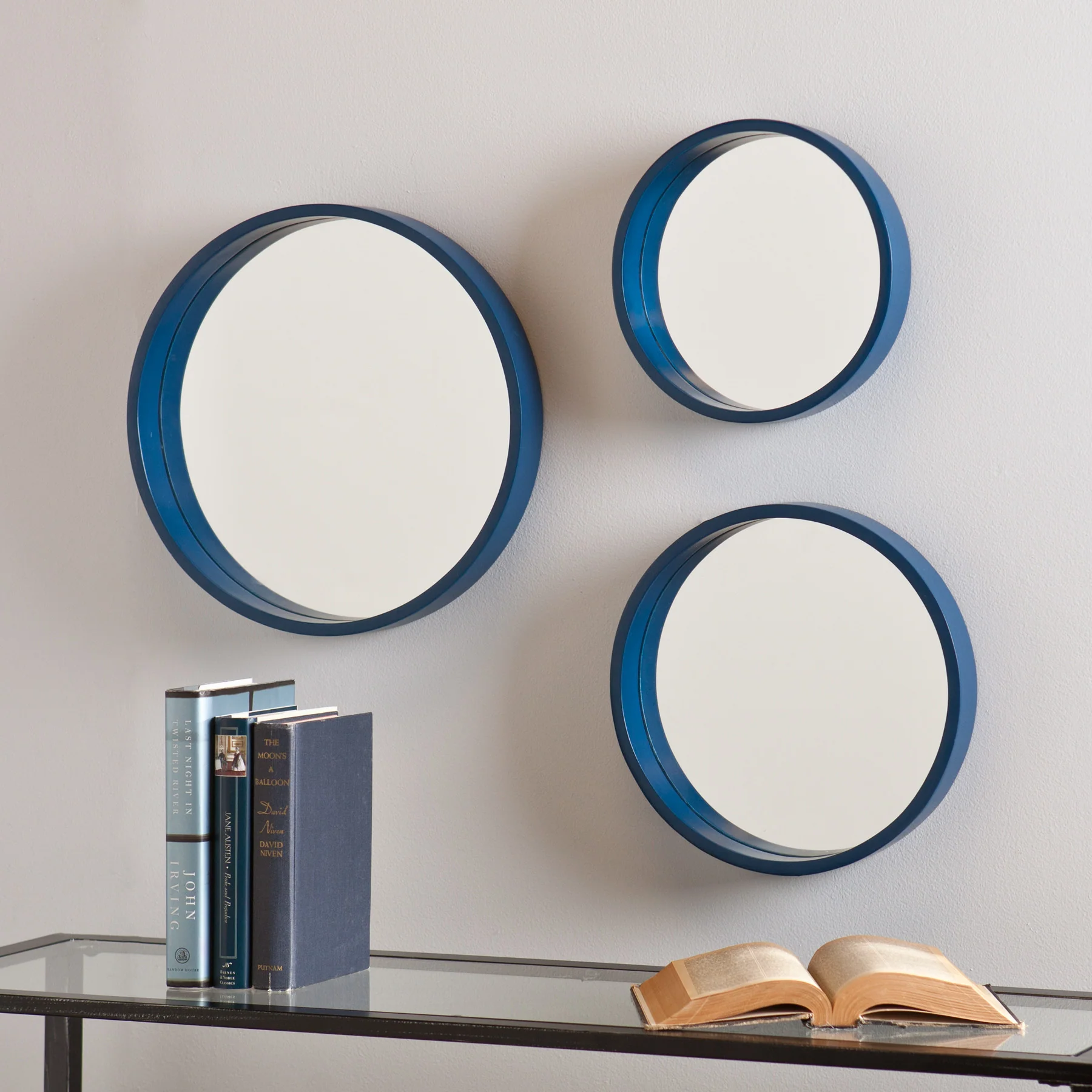 Daws Wall Mirror Navy (Set of 3) - Image 2