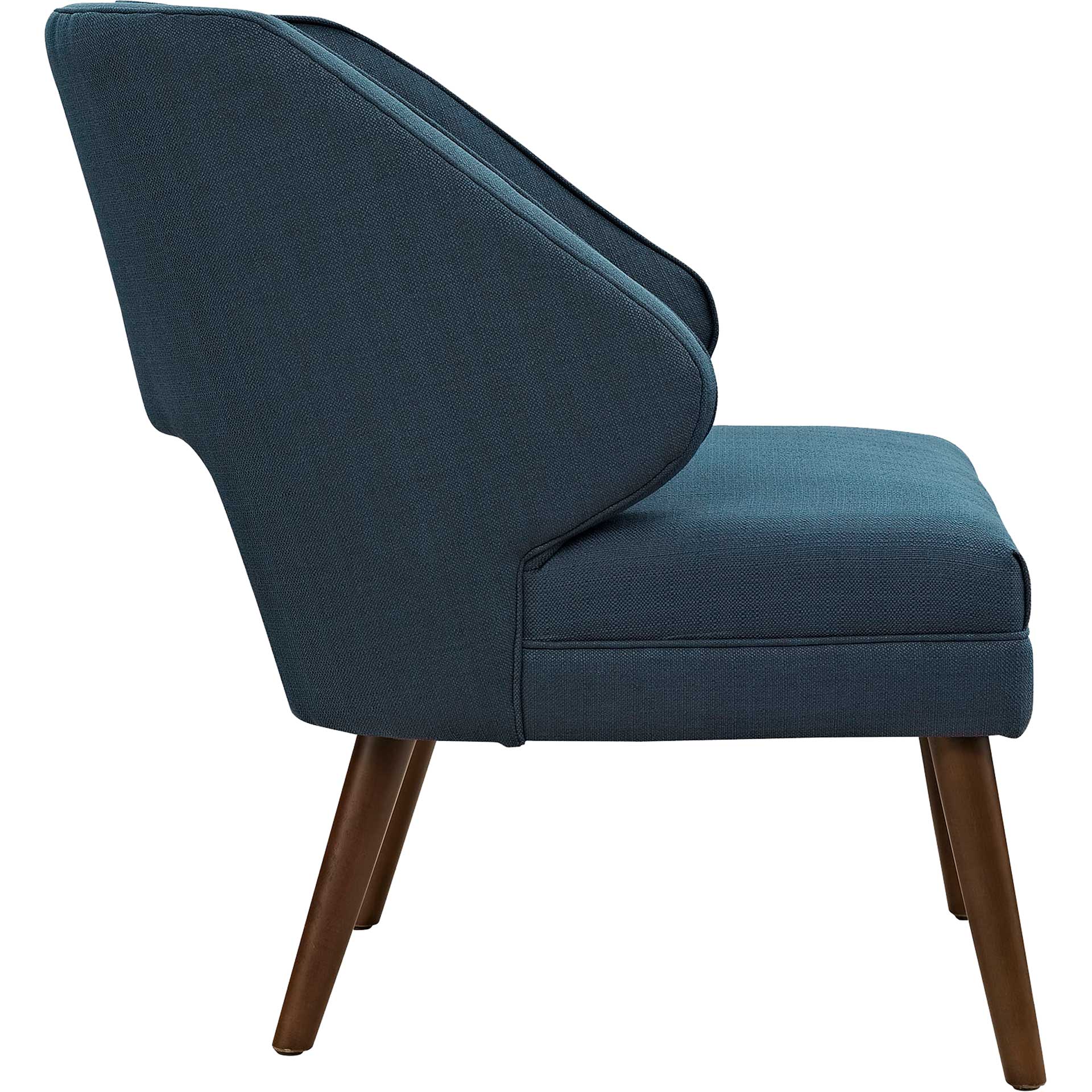 Dawson Upholstered Fabric Armchair Azure - Image 2