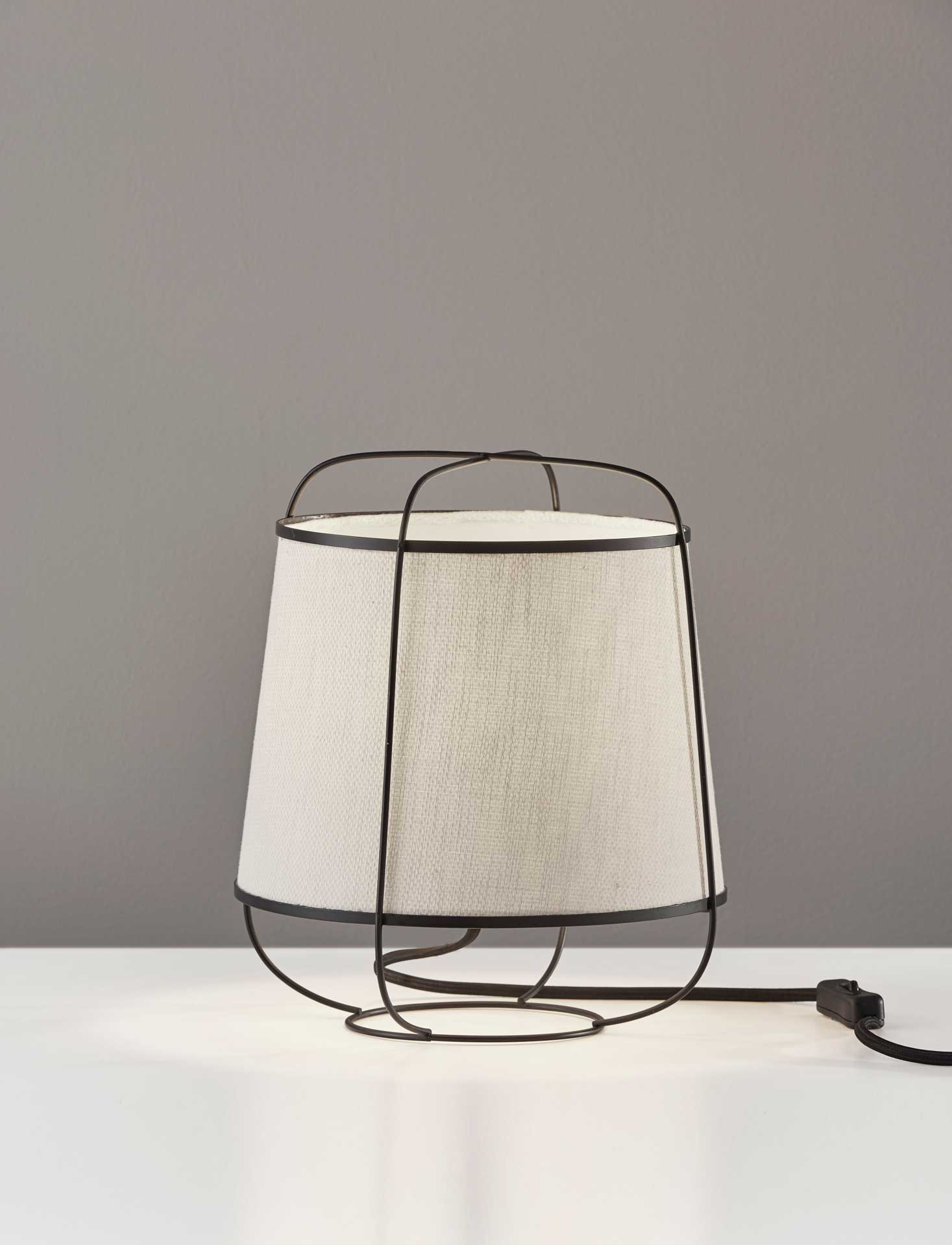 Dax Table Lantern Brushed Steel - Image 2