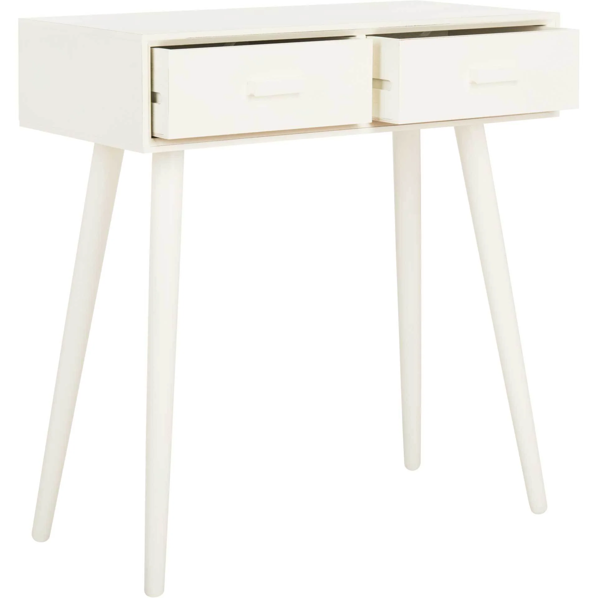 Deandre 2 Drawer Console Distressed White - Image 2