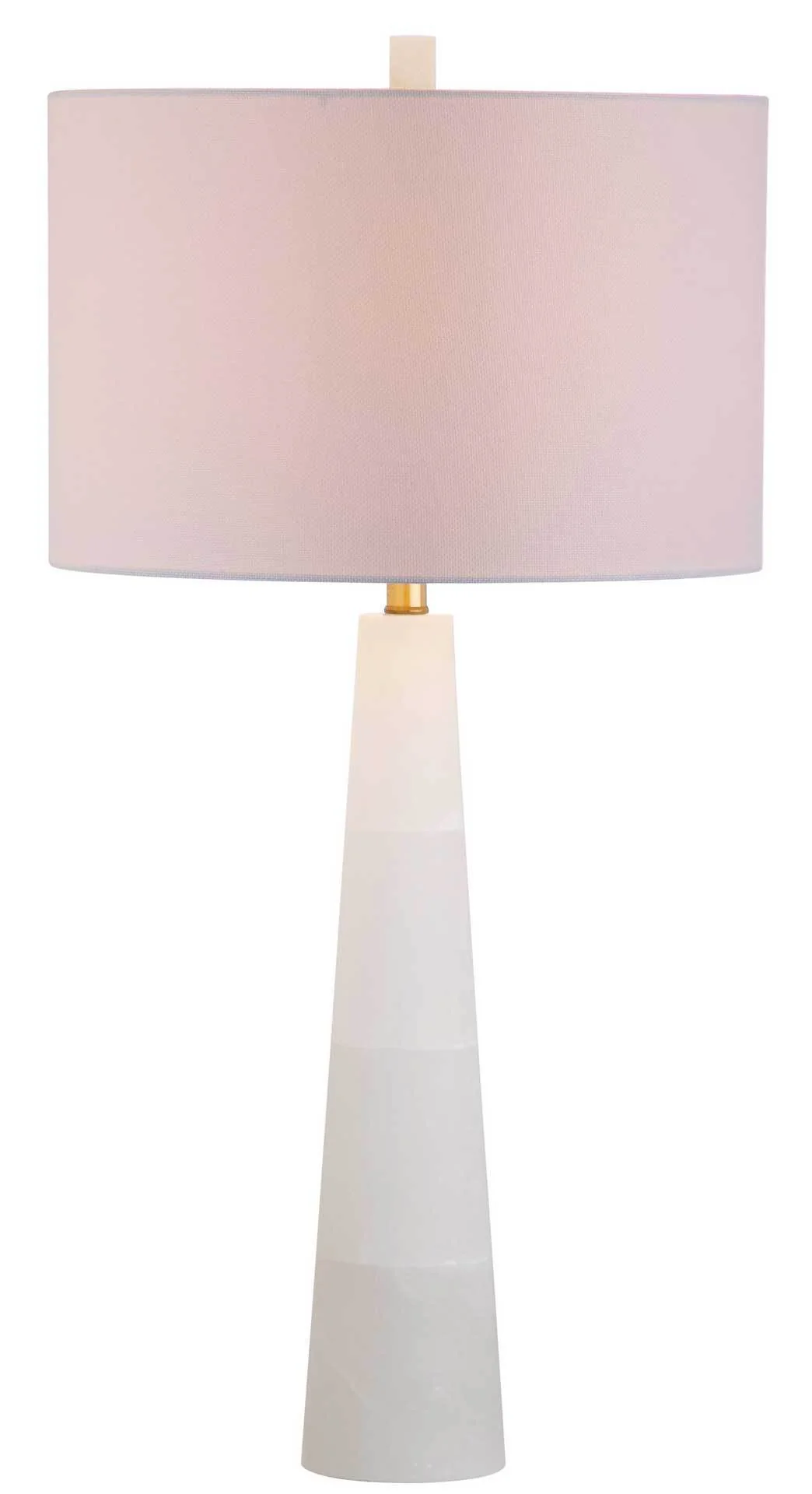 Deegan Alabaster Table Lamp White - Image 2
