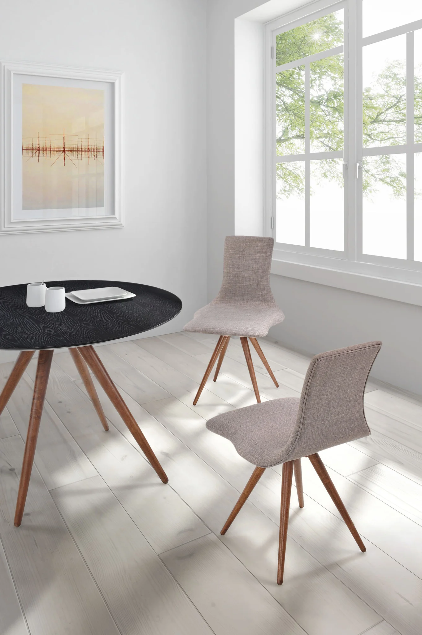 Deft Chair Dove Gray (Set of 2) - Image 5