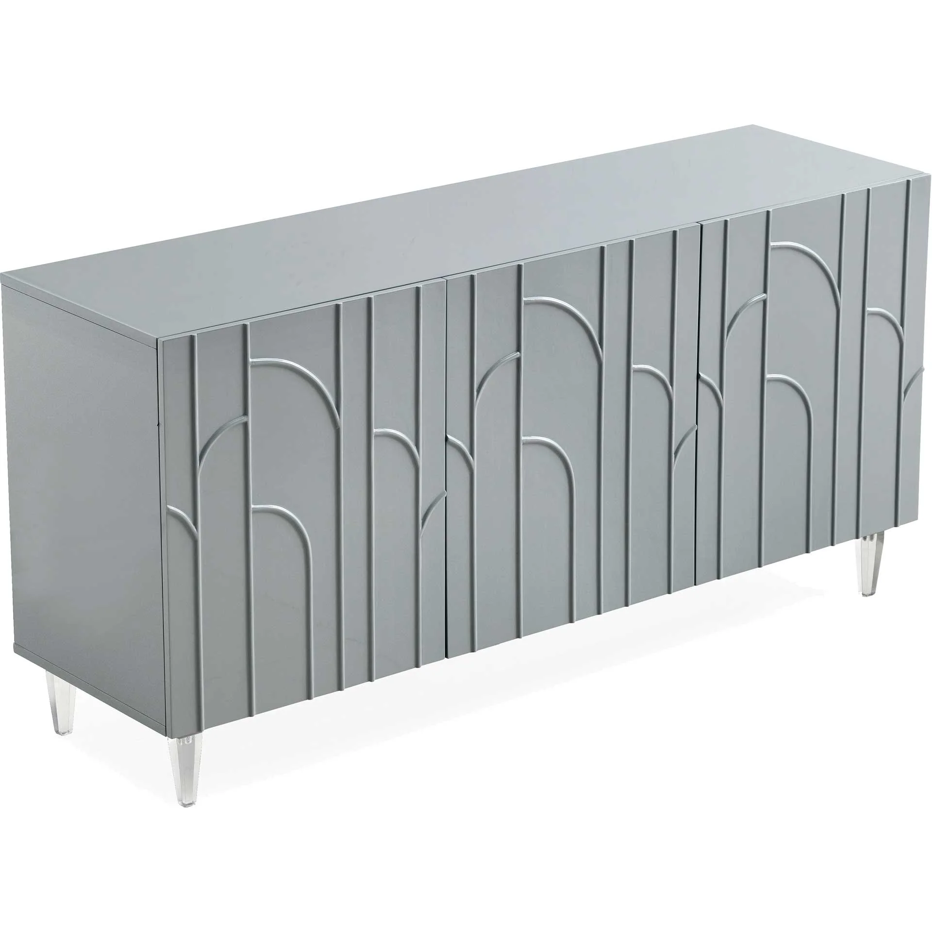 Deion Lacquer Buffet Gray - Image 3