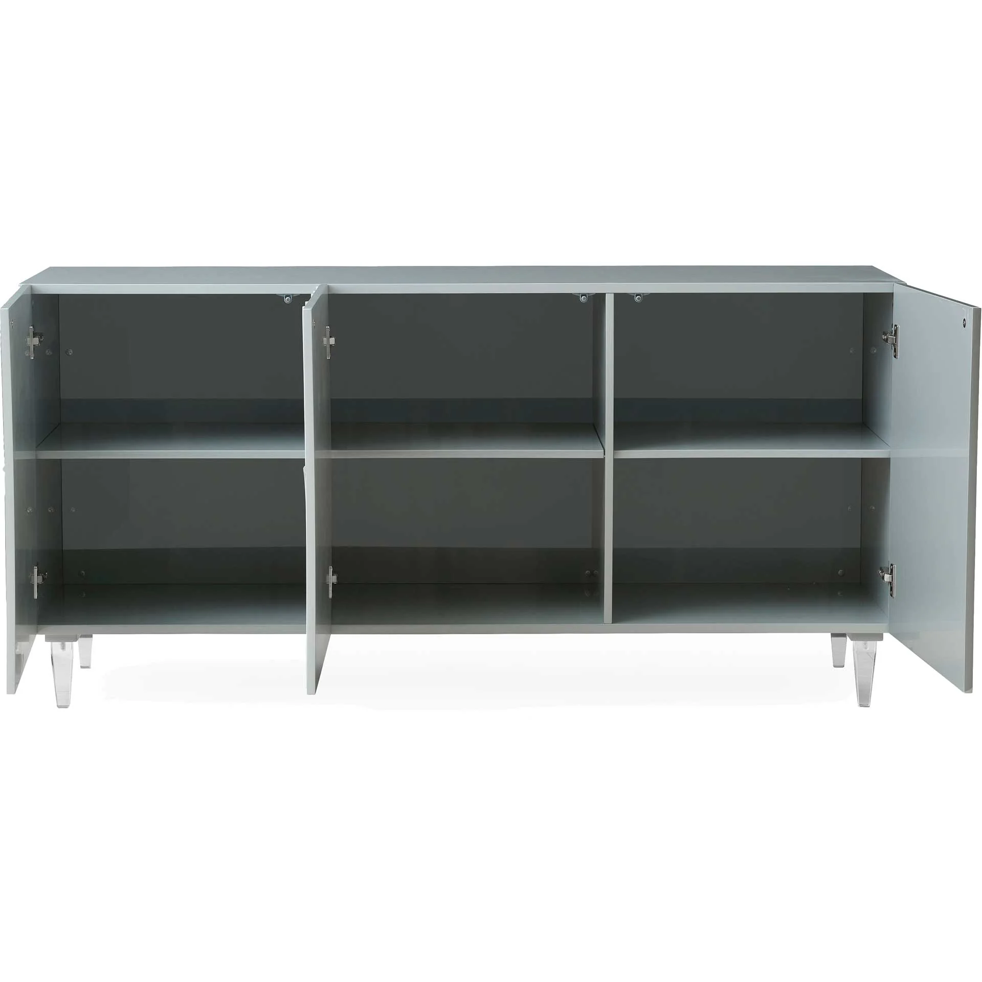 Deion Lacquer Buffet Gray - Image 4