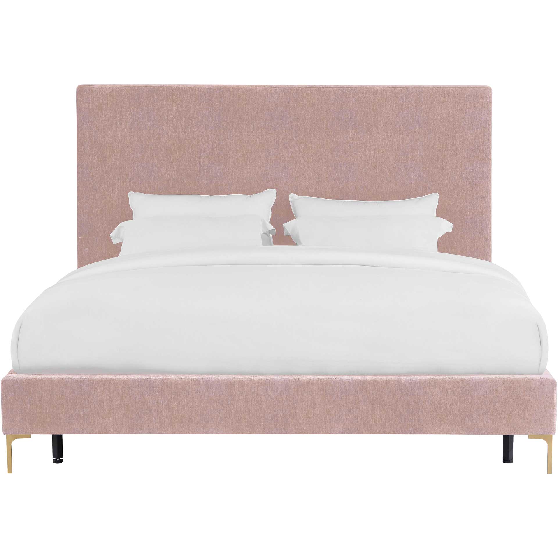 Deitria Textured Velvet Bed Blush - Image 2