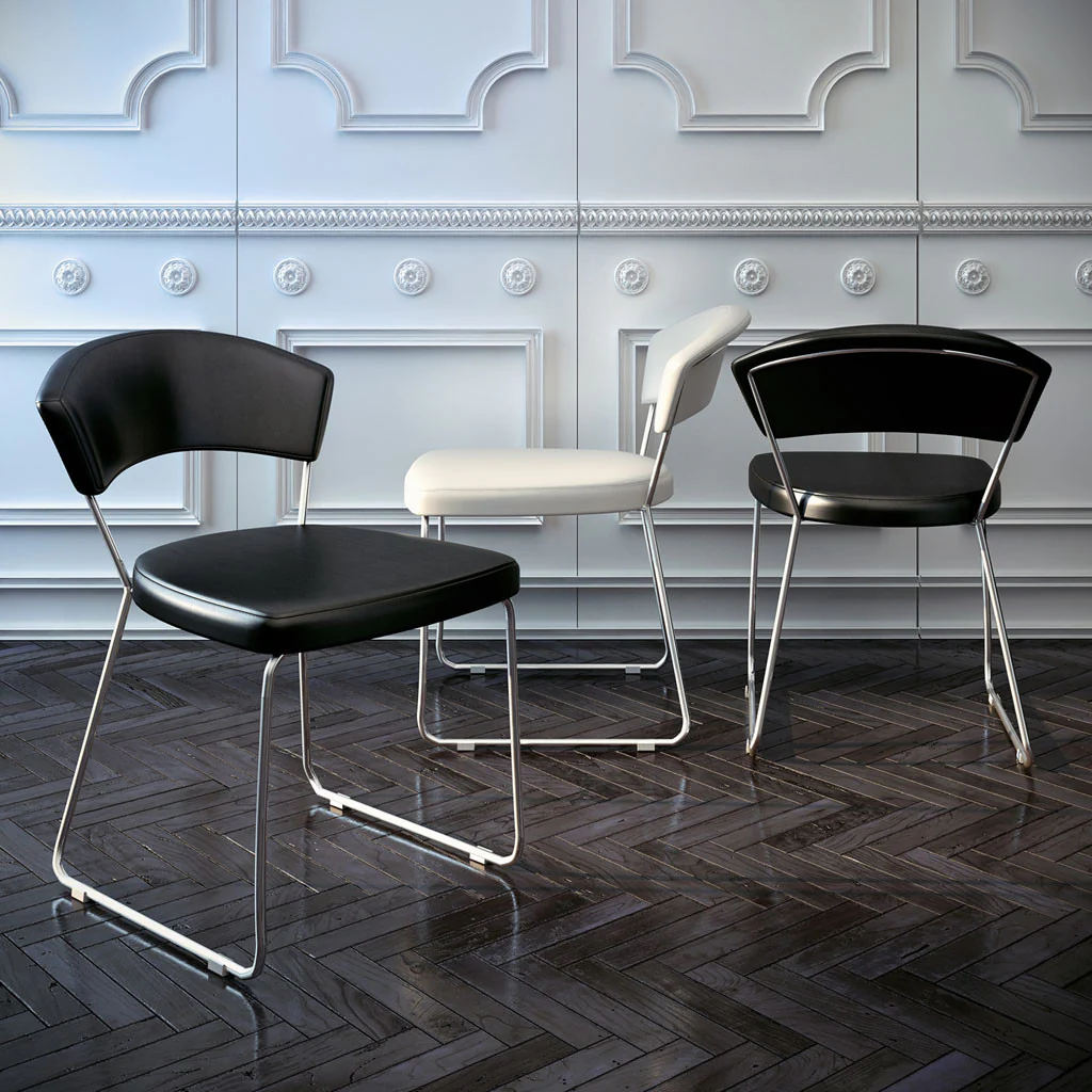 Delancey Dining Chair Black (Set of 2) - Image 3
