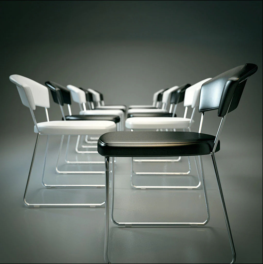 Delancey Dining Chair Black (Set of 2) - Image 4