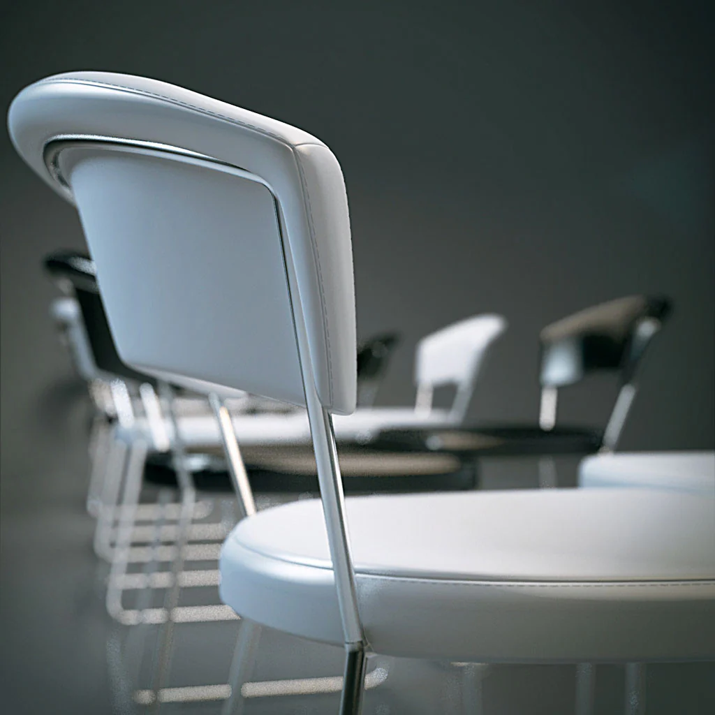 Delancey Dining Chair White (Set of 2) - Image 3