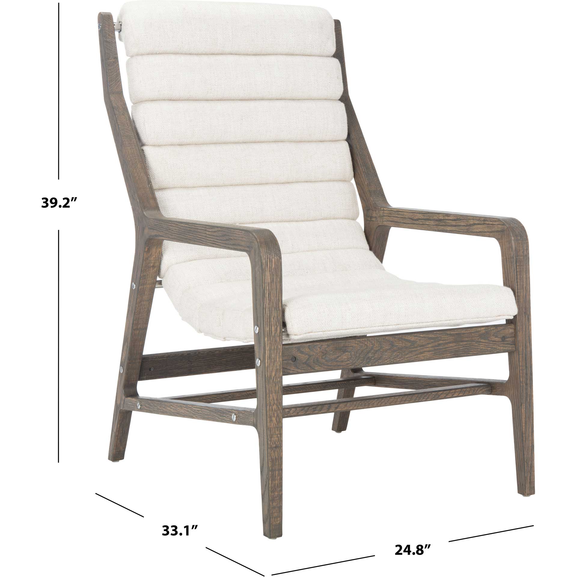 Delegation Channel Tufted Chair White - Image 9