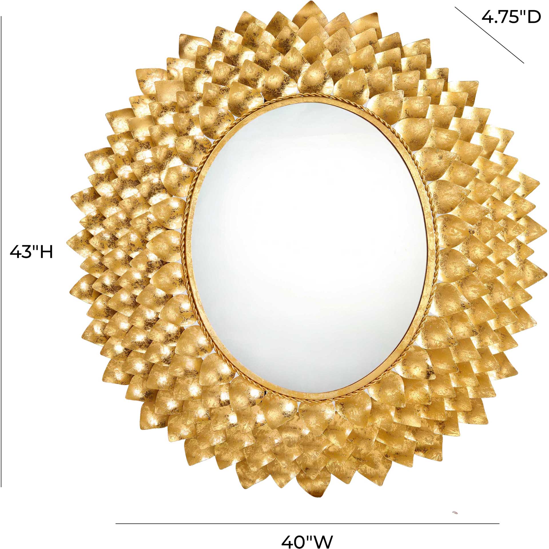 Delegation Mirror Gold - Image 4