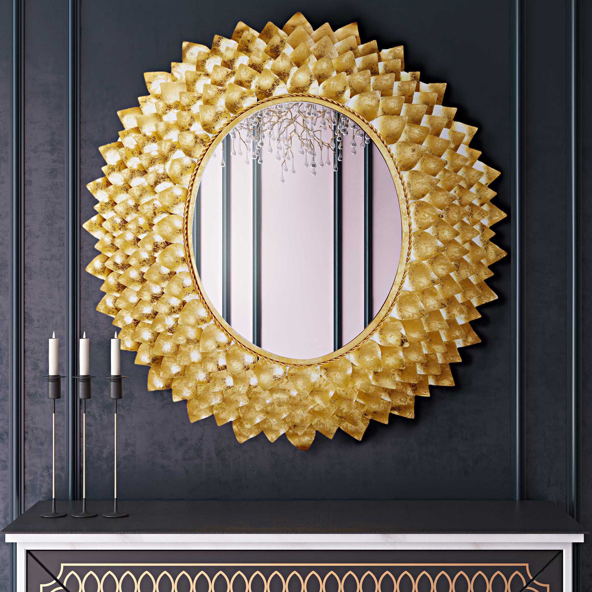 Delegation Mirror Gold - Image 5