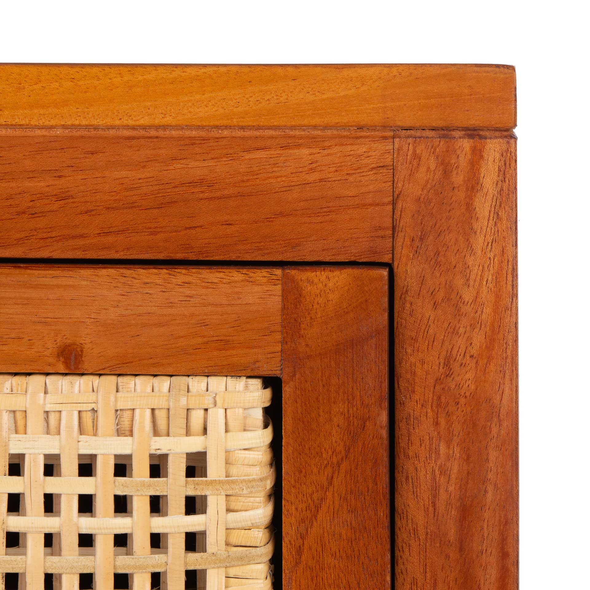 Delia 1 Drawer 1 Door Nightstand Natural - Image 5