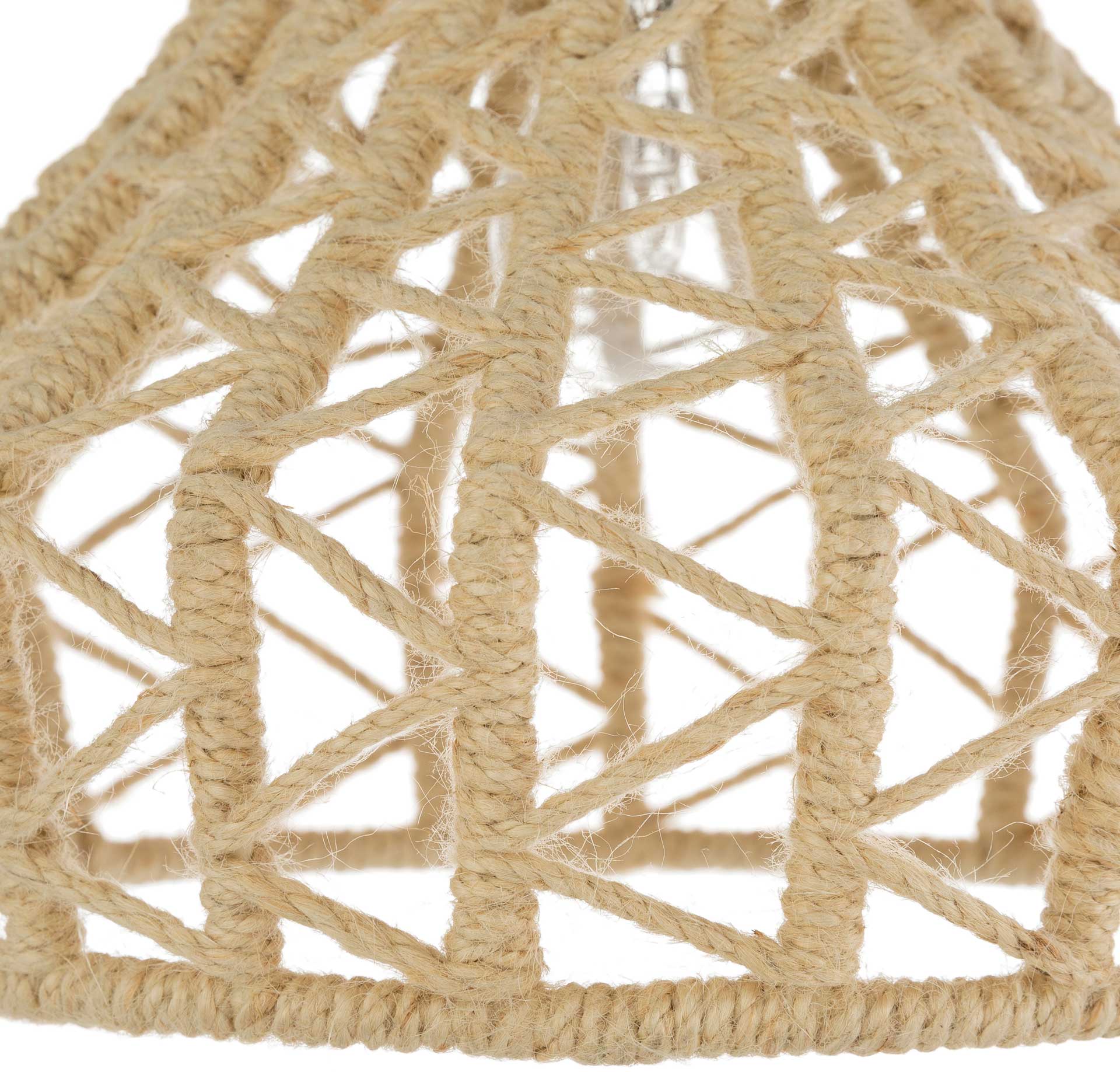 Delilah Ceiling Lamp Black/Natural - Image 3