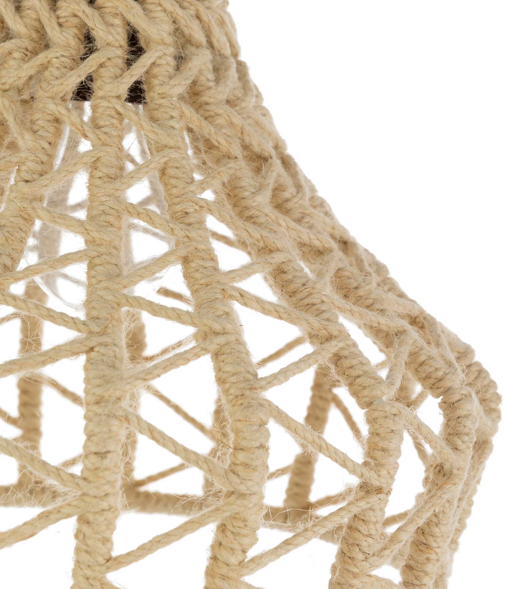 Delilah Ceiling Lamp Black/Natural - Image 6