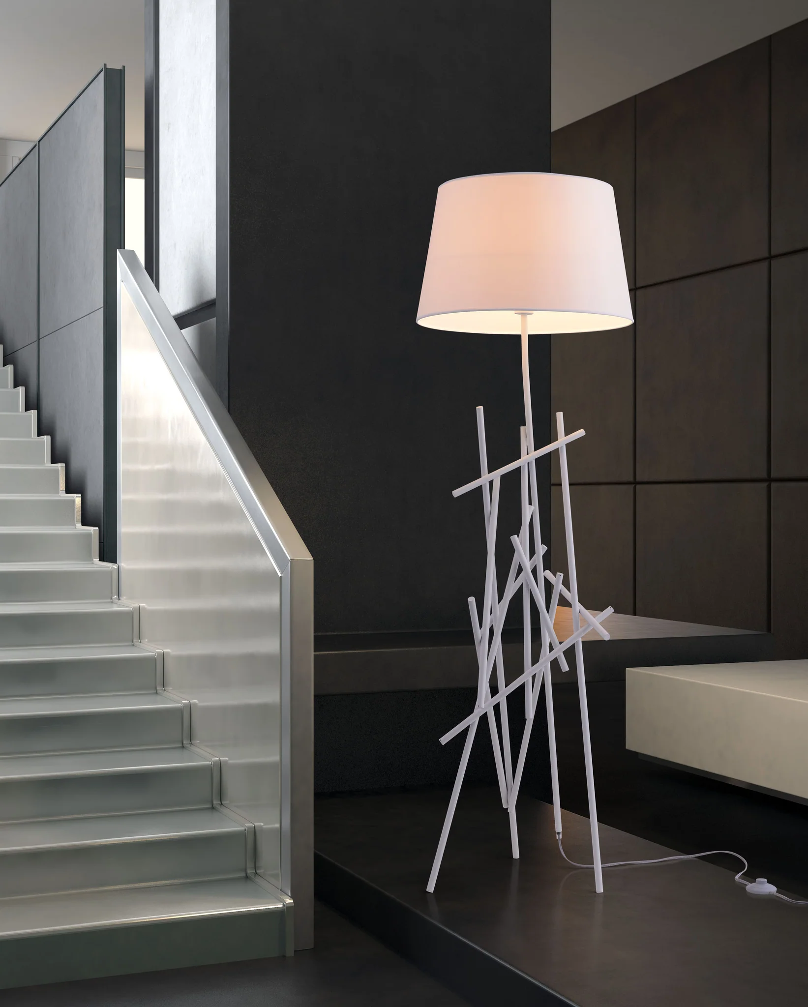 Delta Floor Lamp White - Image 3
