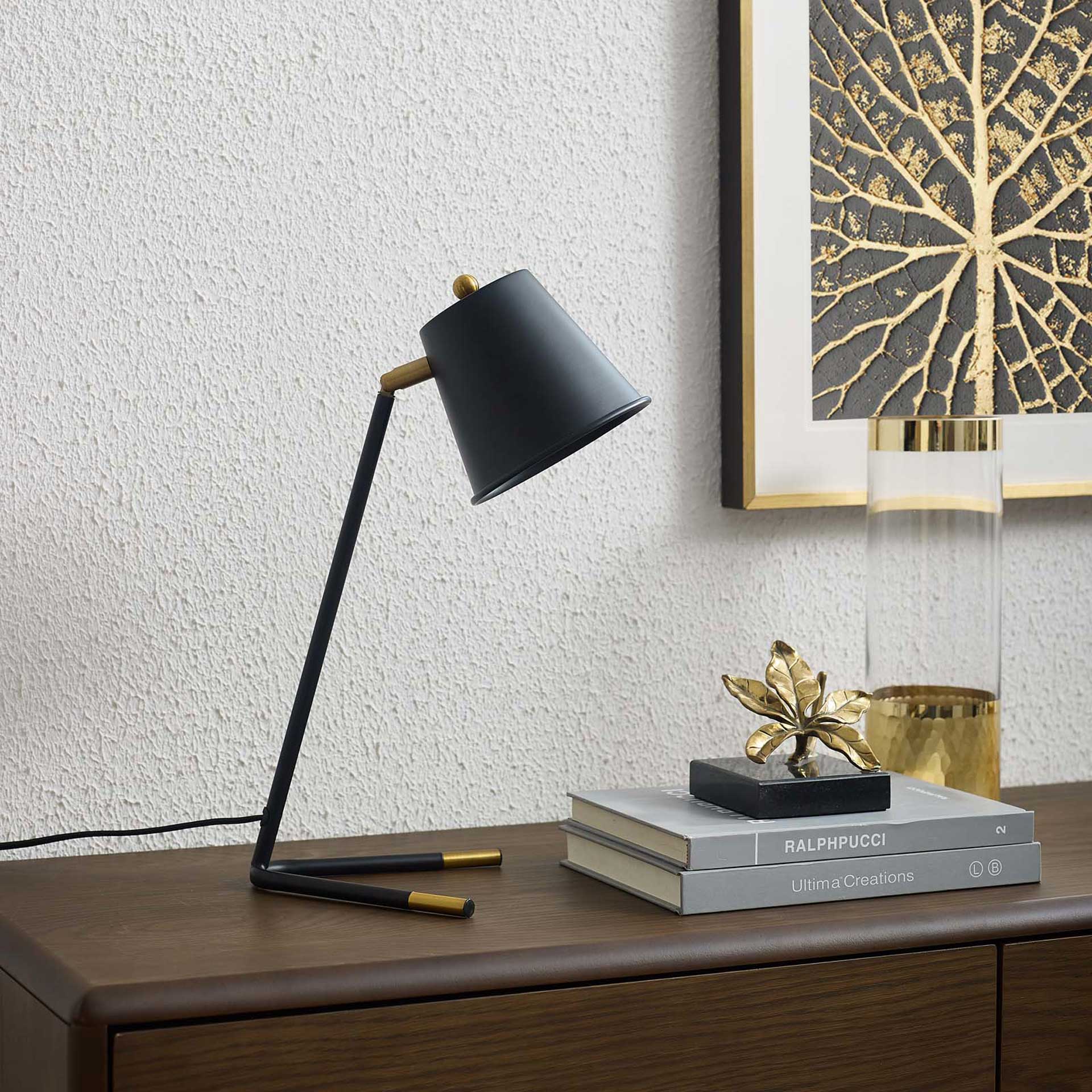 Delta Table Lamp Black - Image 4