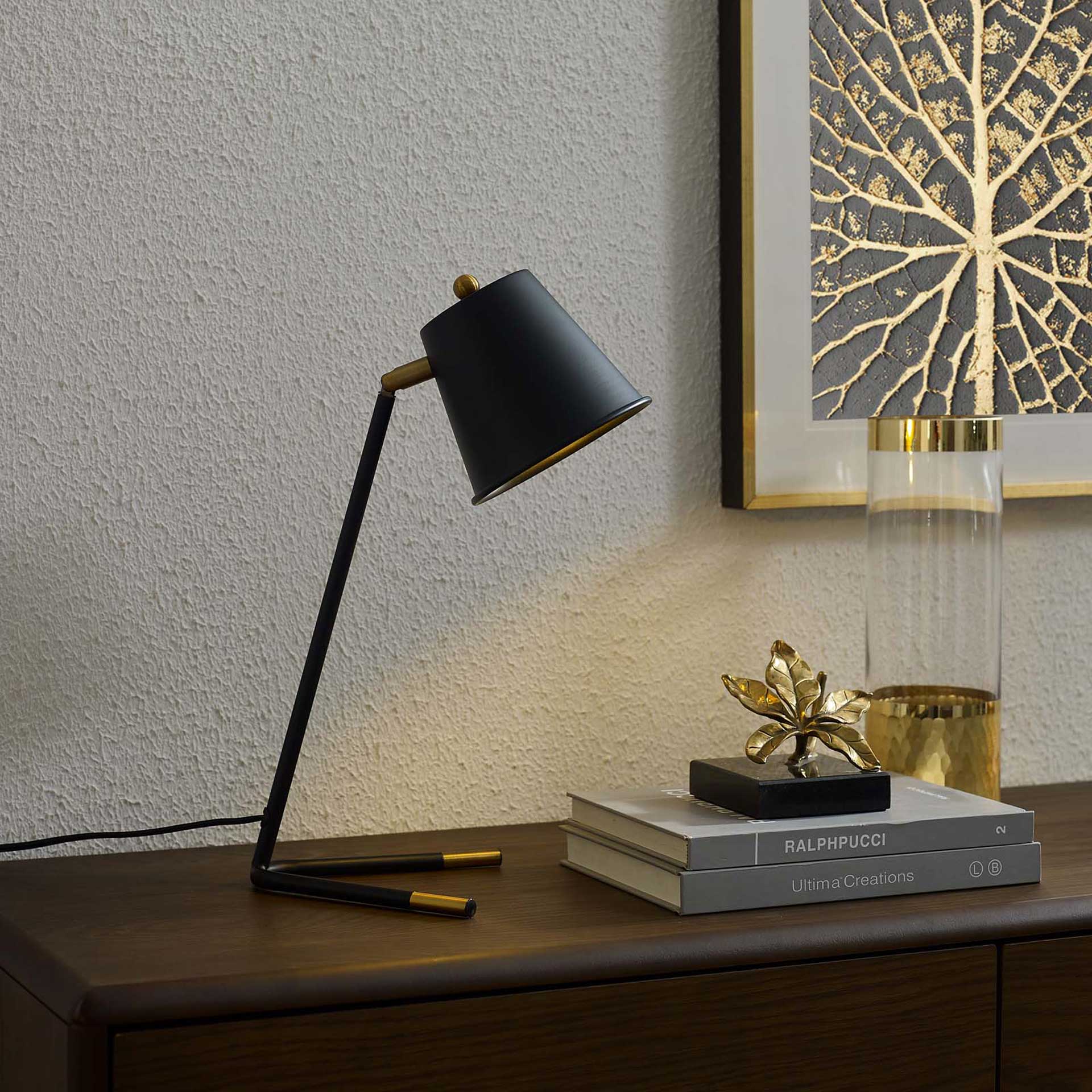 Delta Table Lamp Black - Image 5