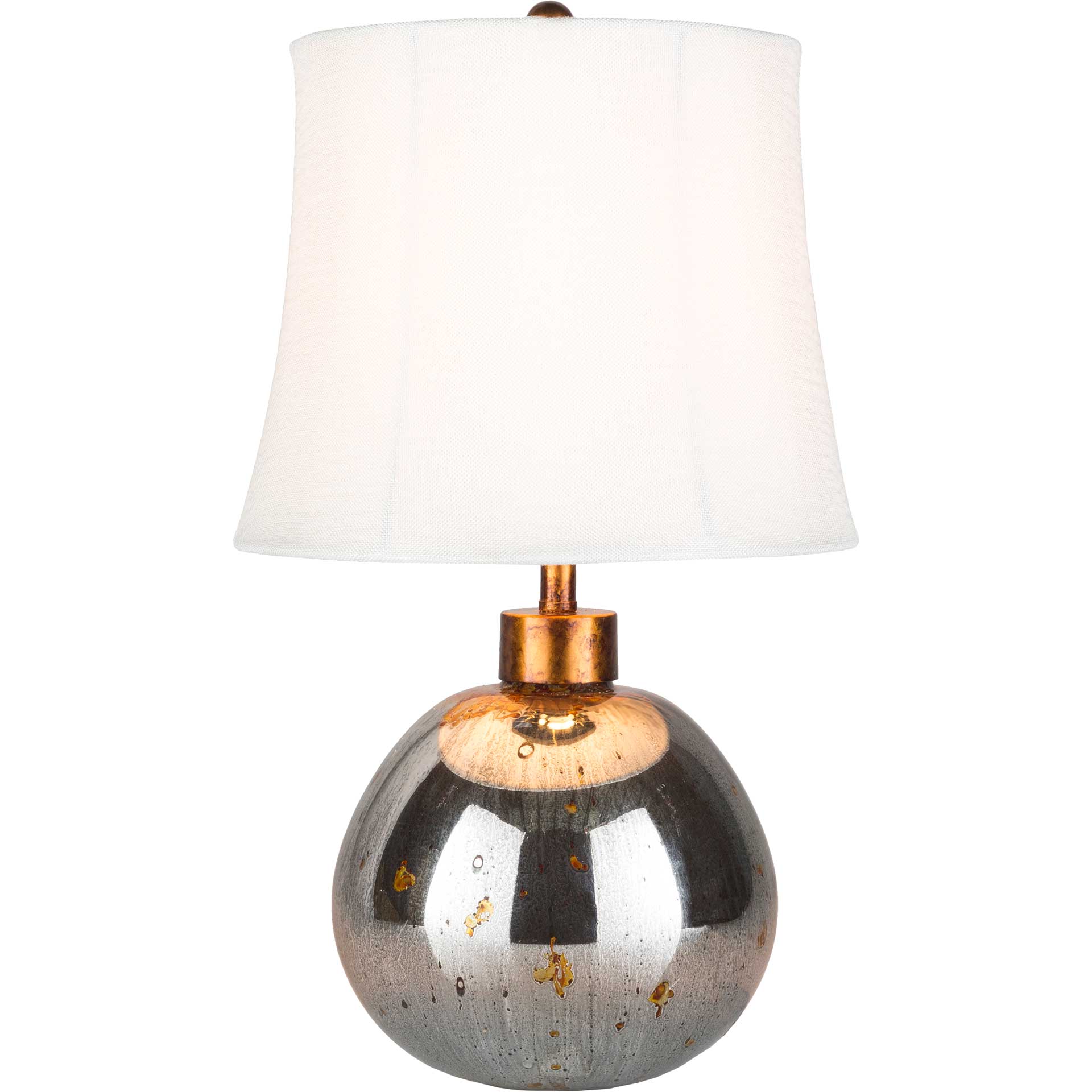 Demi Table Lamp White/Copper - Image 2