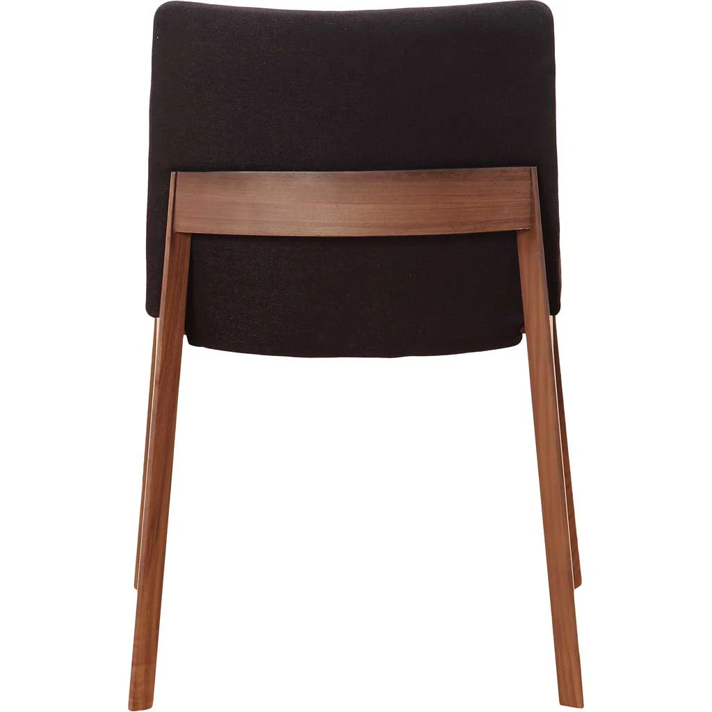 Denmark Dining Chair Black (Set of 2) - Image 3