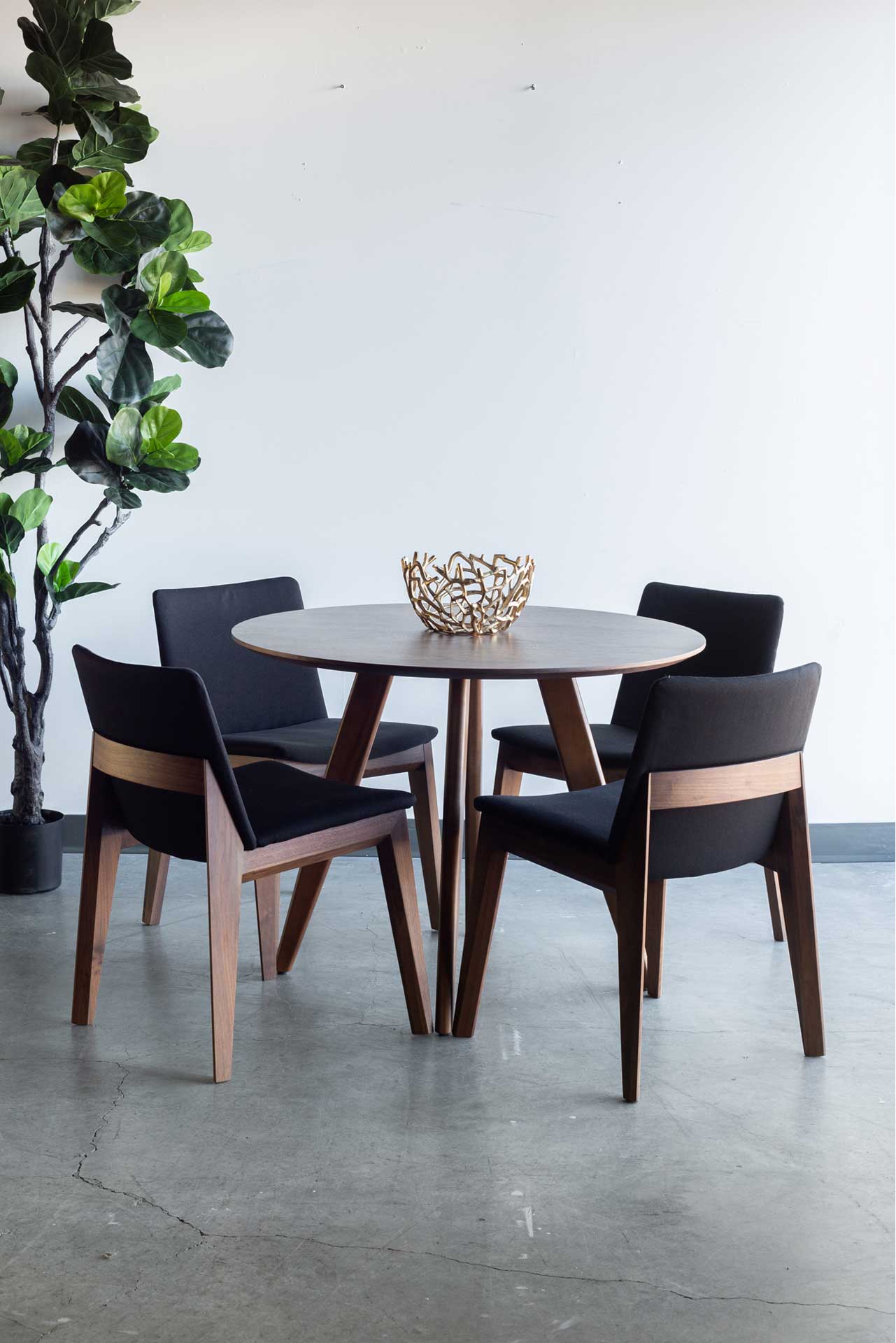 Denmark Dining Chair Black (Set of 2) - Image 6