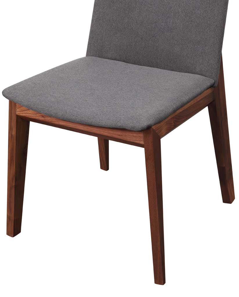 Denmark Dining Chair Gray (Set of 2) - Image 4