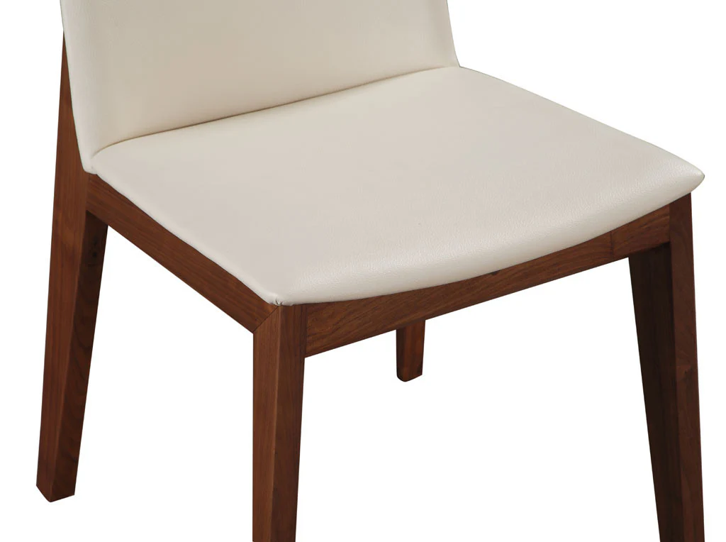 Denmark Dining Chair White (Set of 2) - Image 4