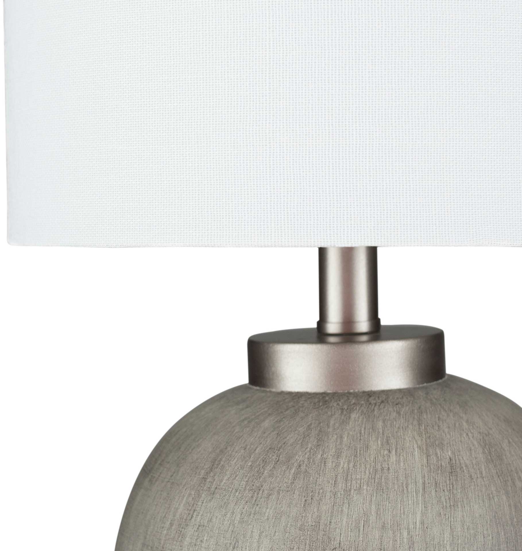 Denver Table Lamp Charcoal/White/Gray - Image 2