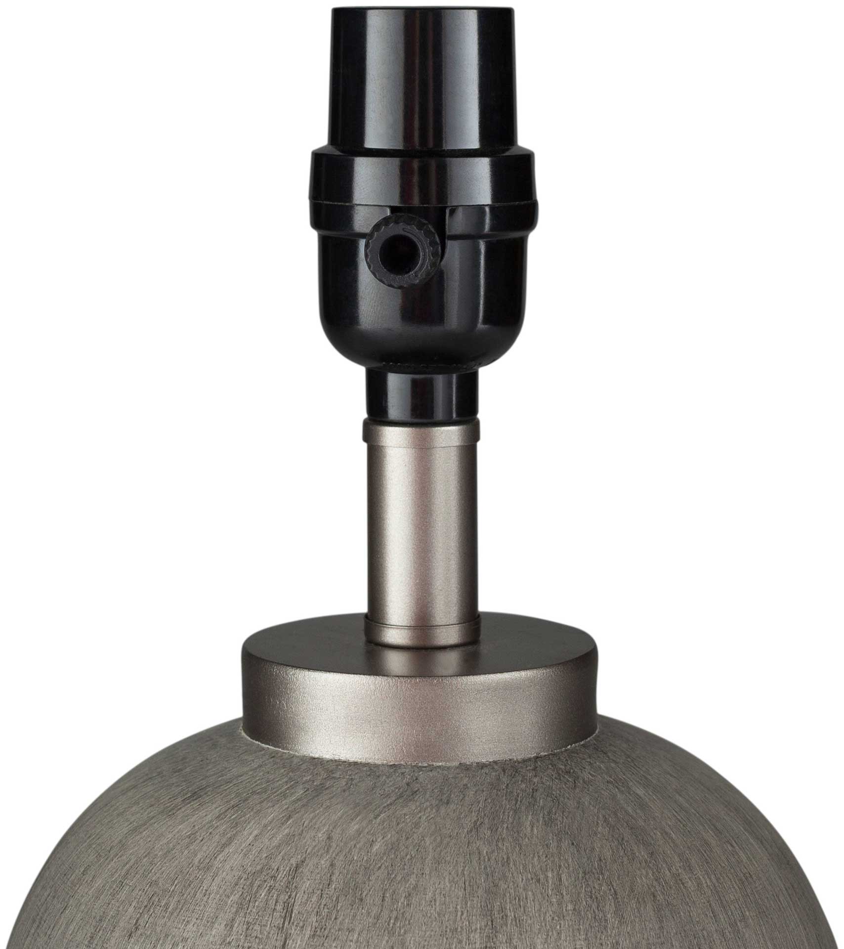 Denver Table Lamp Charcoal/White/Gray - Image 4