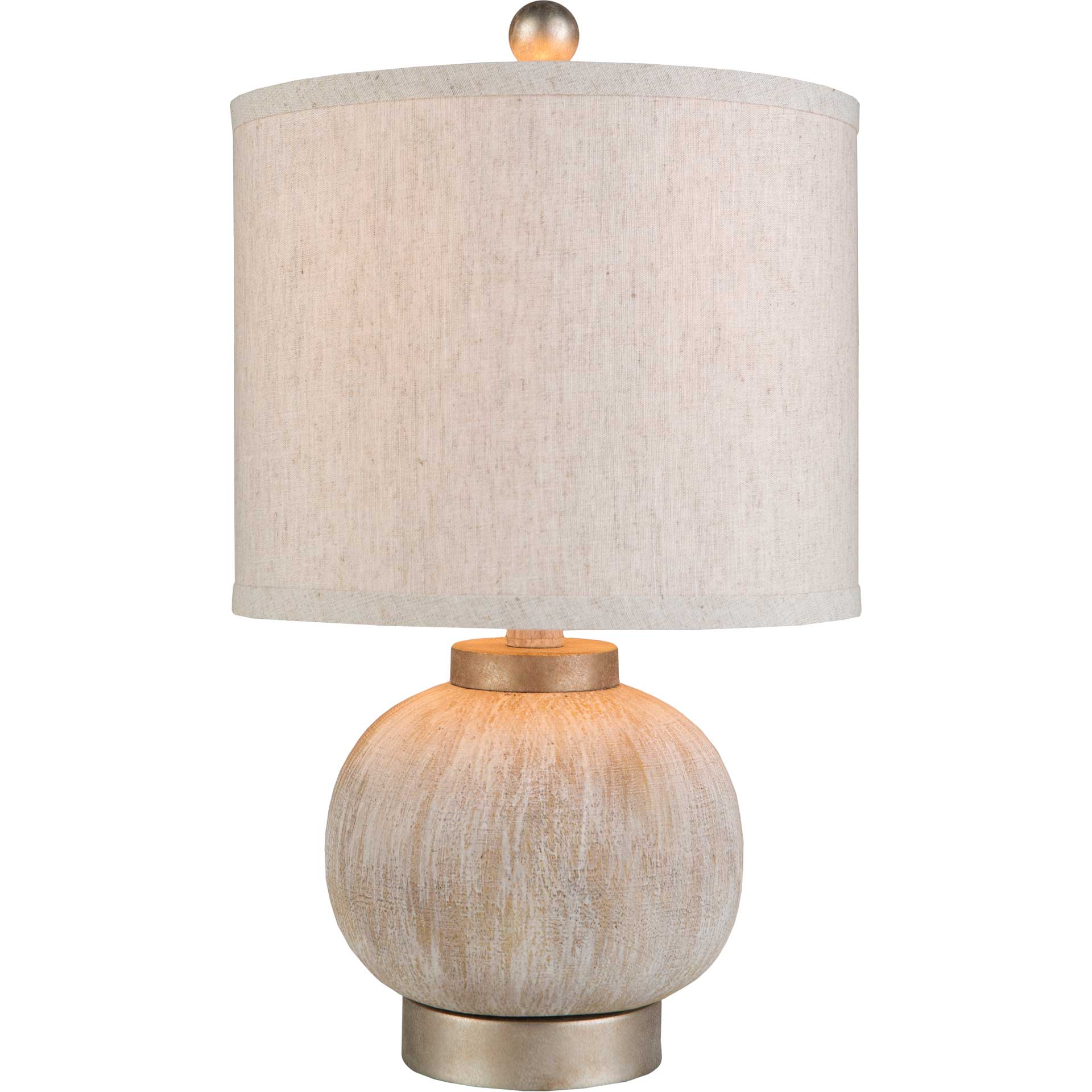 Denver Table Lamp Ivory/Tan/White - Image 2
