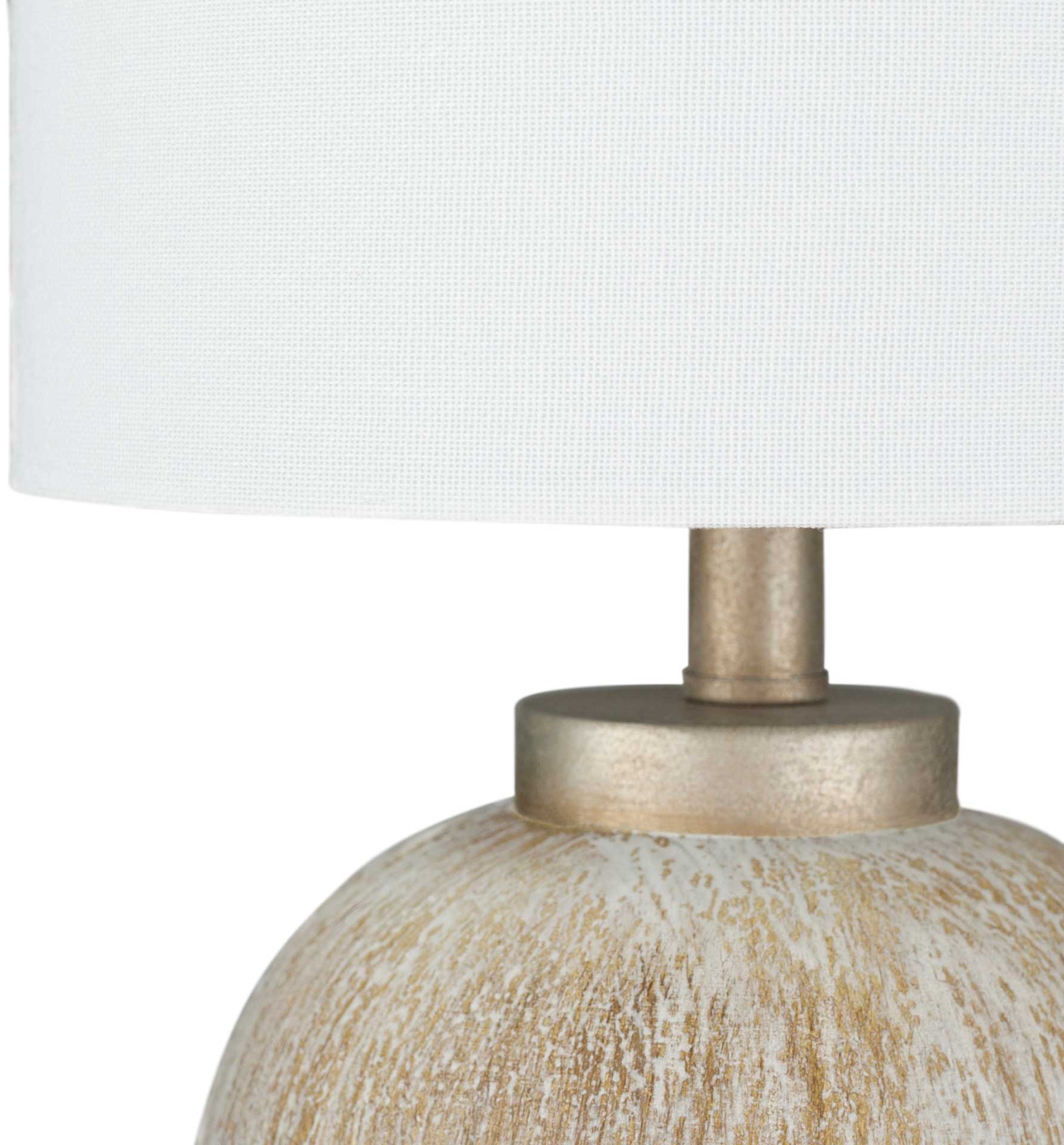 Denver Table Lamp Ivory/White/Tan - Image 2
