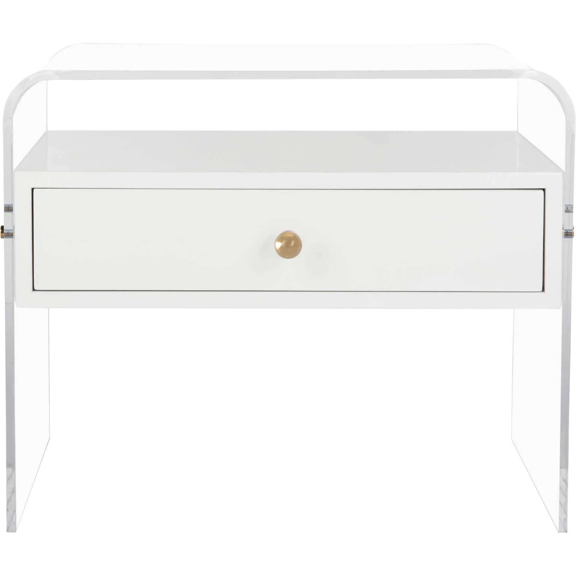 Deon Lucite Side Table - Image 2